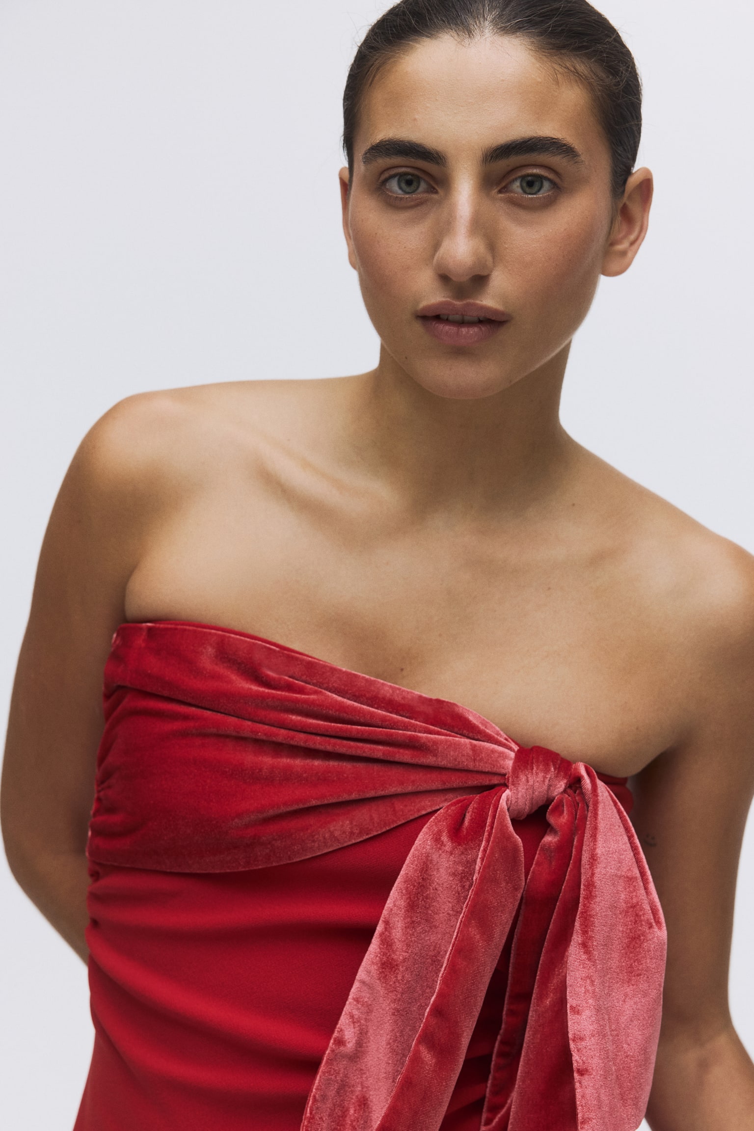 Masnis csőruha - Piros - 3