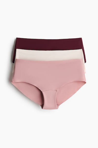 Hipsterショーツ 3枚セット インビジブル Lycra®