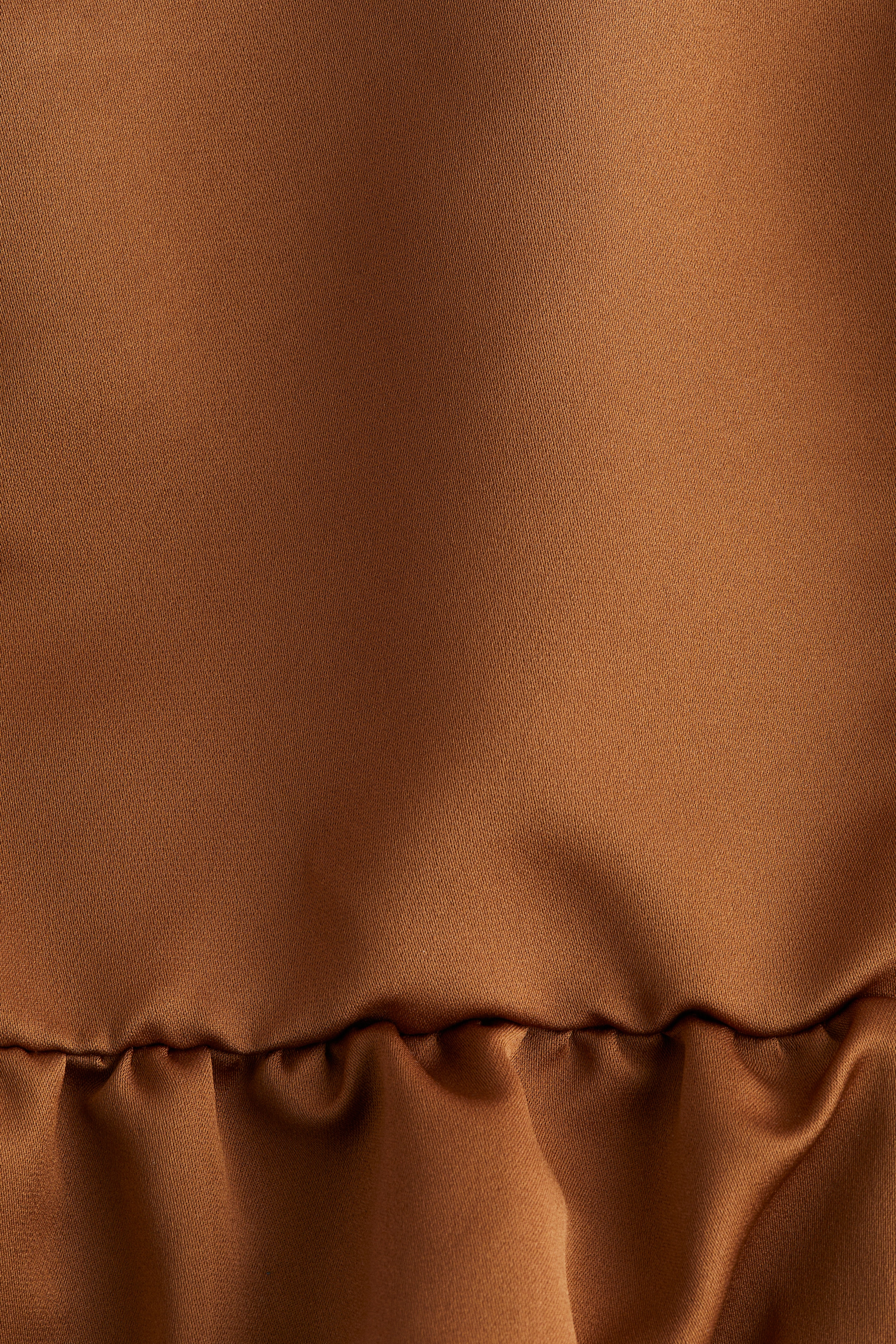 Bubble-hem strappy top