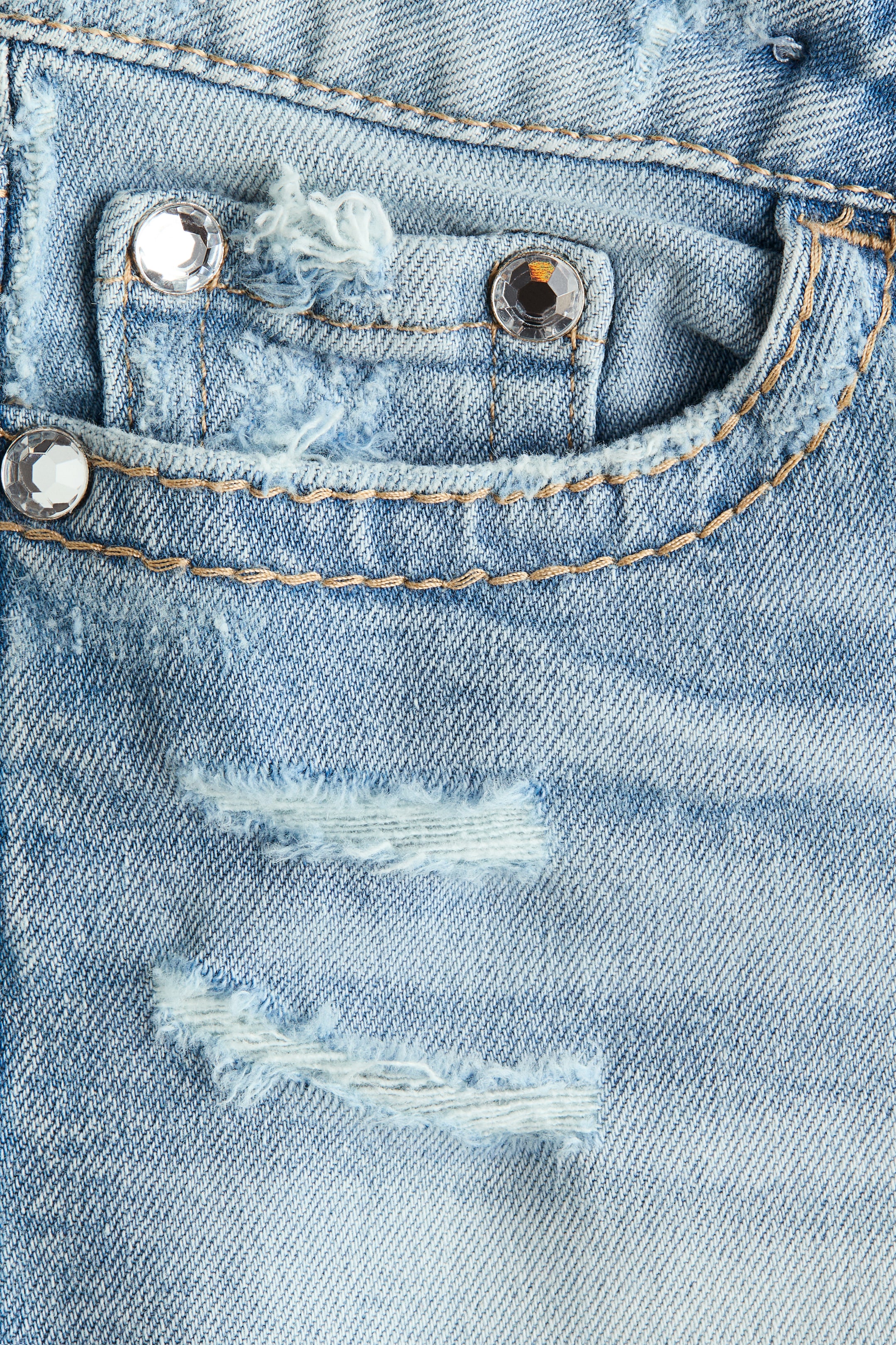Short en denim