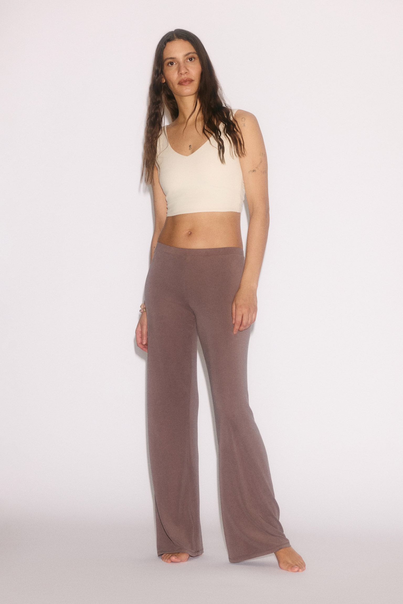 Pantalon de yoga Regular Fit - Truffe clair - 4