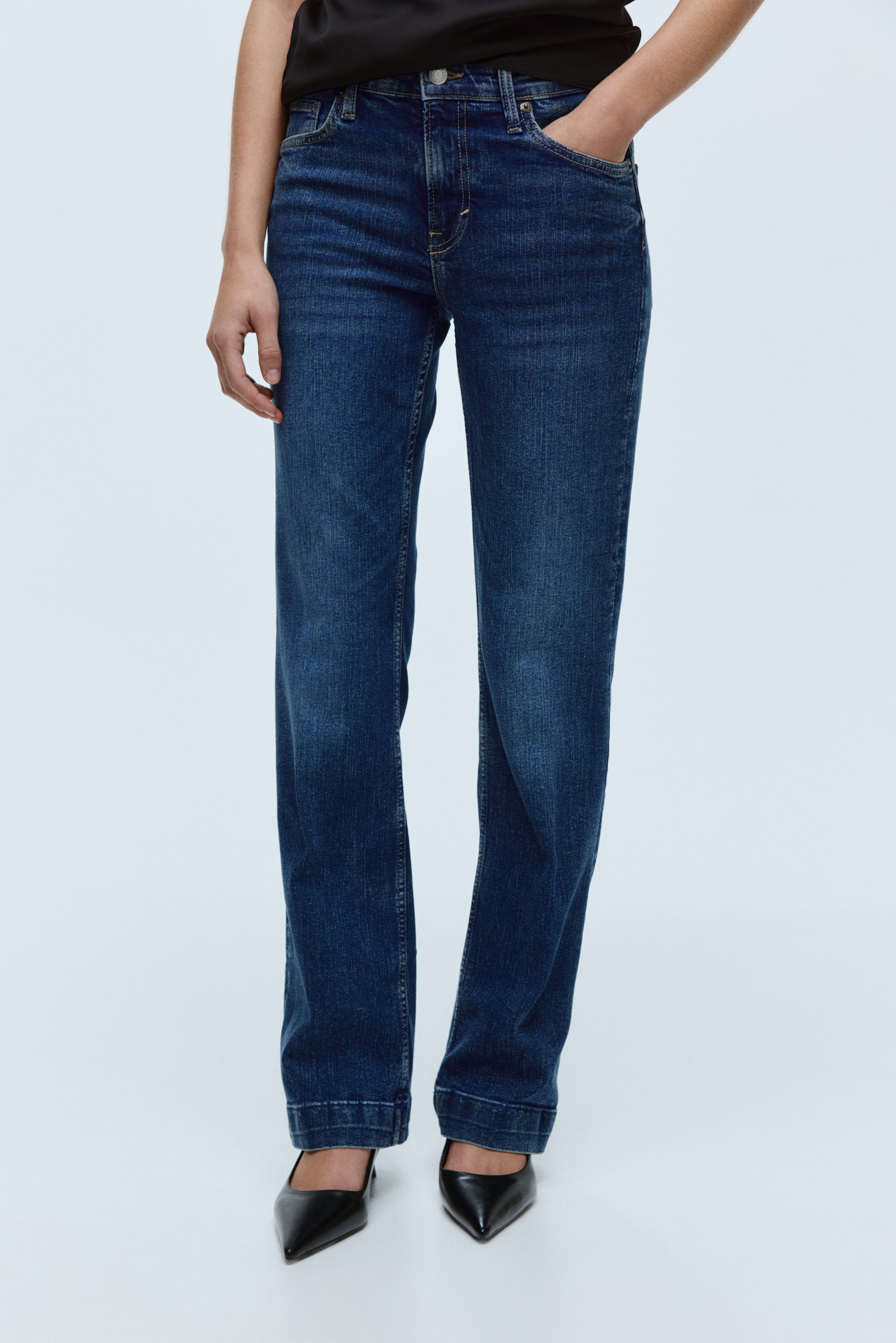 Nagyobb kép megtekintése: Bootcut Regular Jeans - Farmerkék - NŐI | H&M HU 2