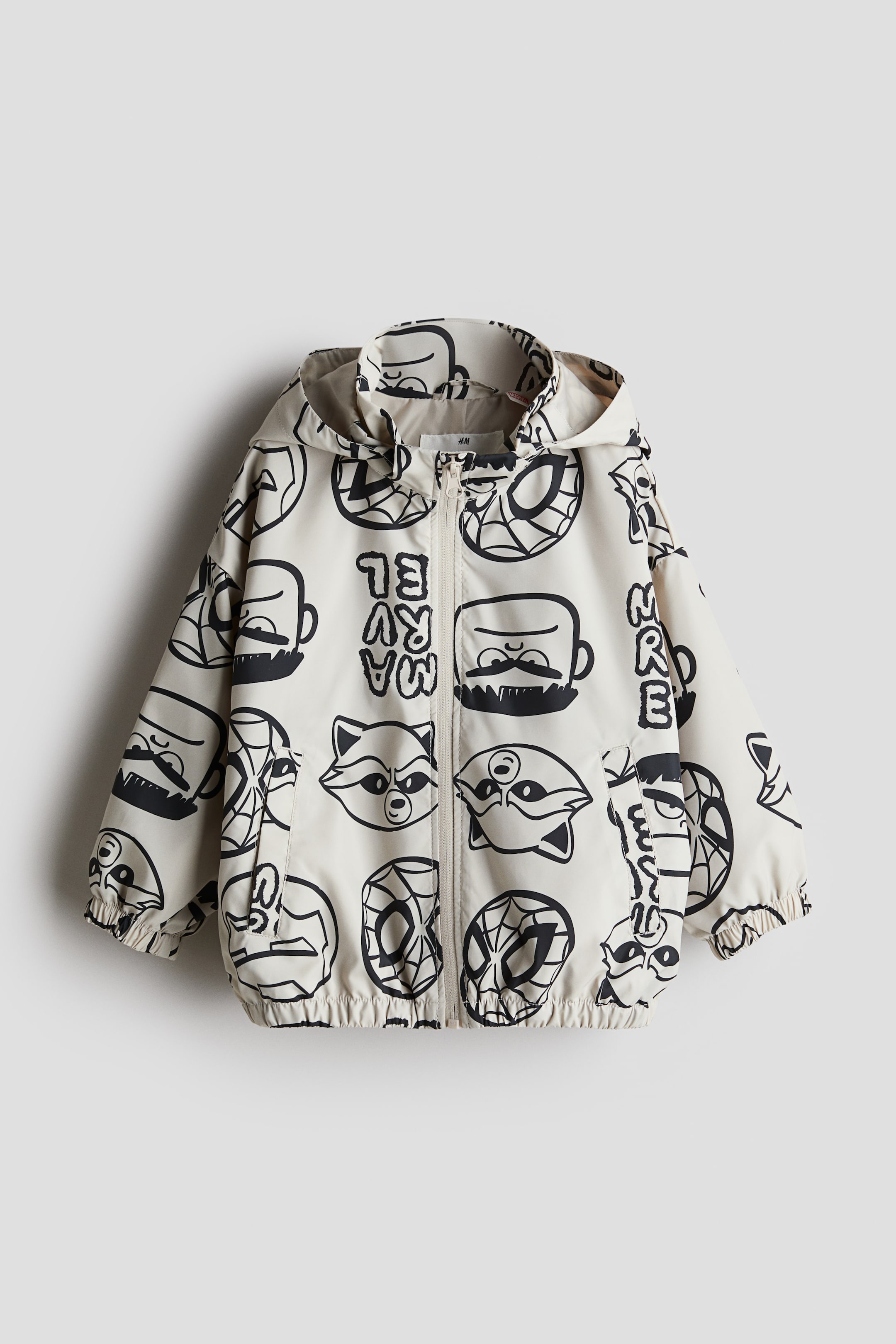 Printed Windbreaker