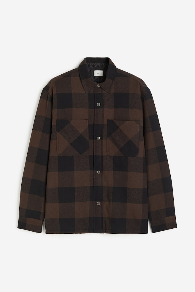 Padded overshirt - Brown/Checked/White/Beige checked/Dark beige/Black checked/Dark grey/Checked/dc/dc/dc - 2
