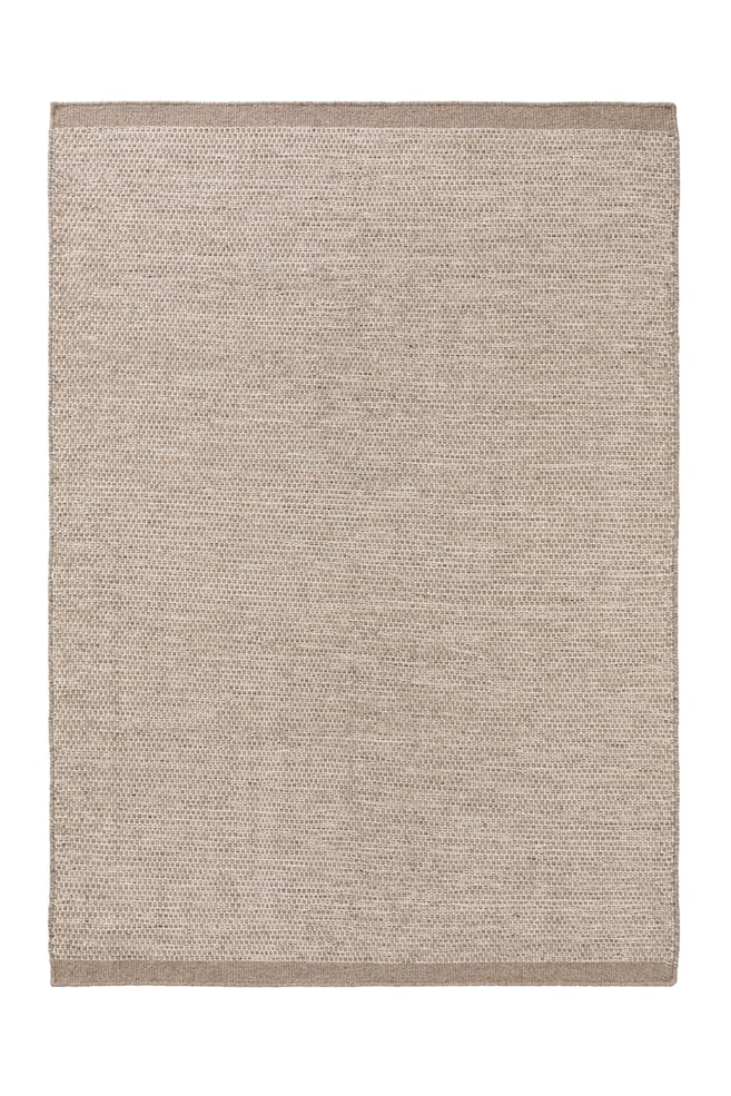 Tapis En Laine Rocco - Taupe - 1