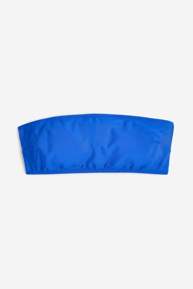 Haut de maillot paddé - Bleu vif/Noir/rayé/Rouge brique/motif zébré - 2
