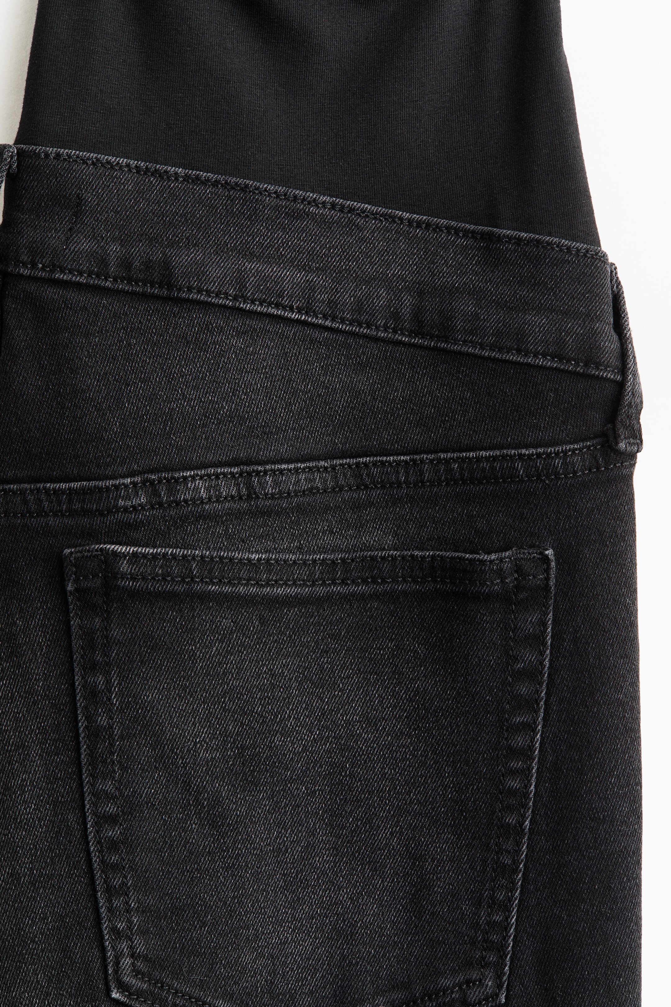 MAMA Slim Straight High Waist Jeans