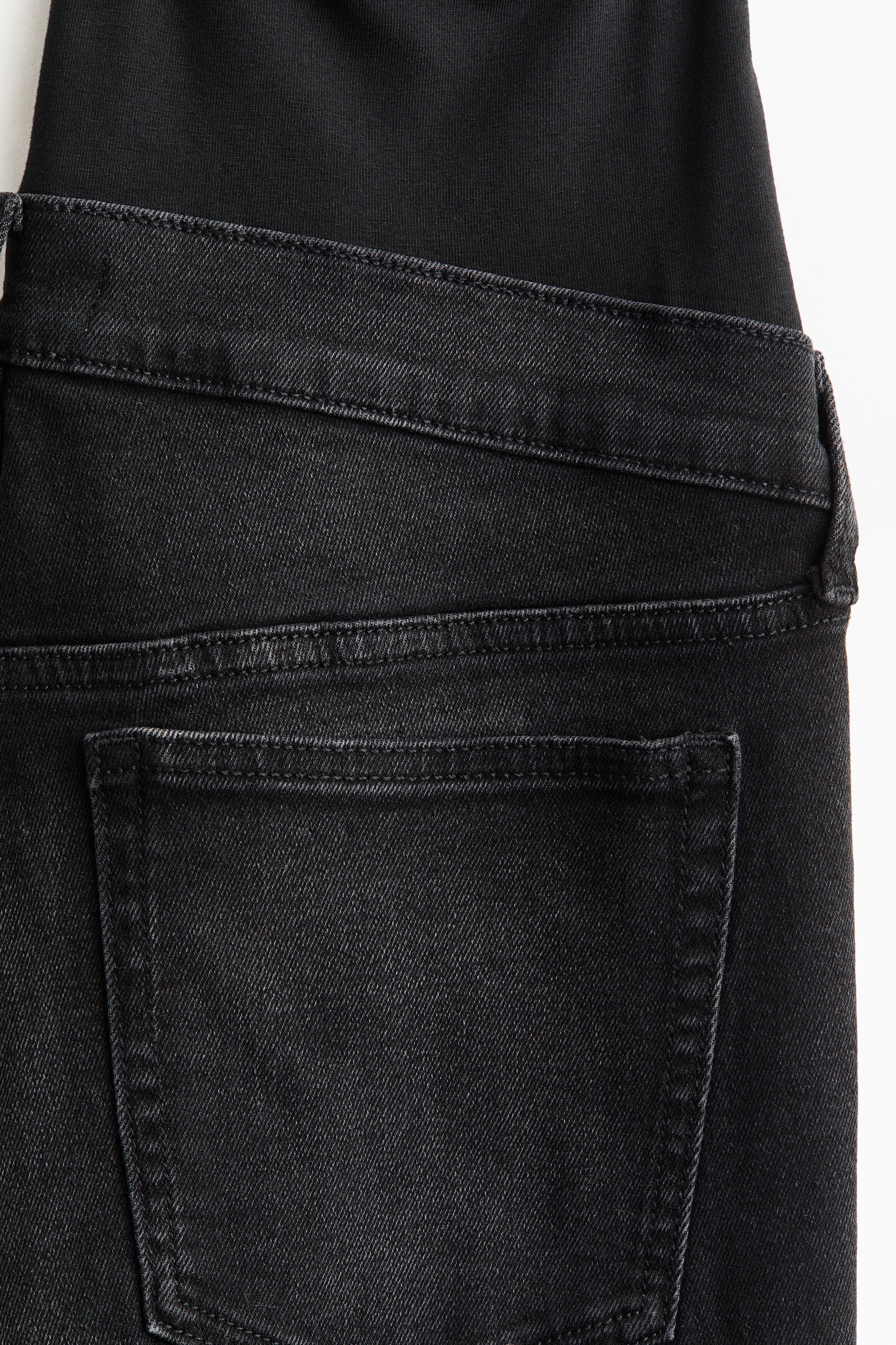 MAMA Slim Straight High Waist Jeans