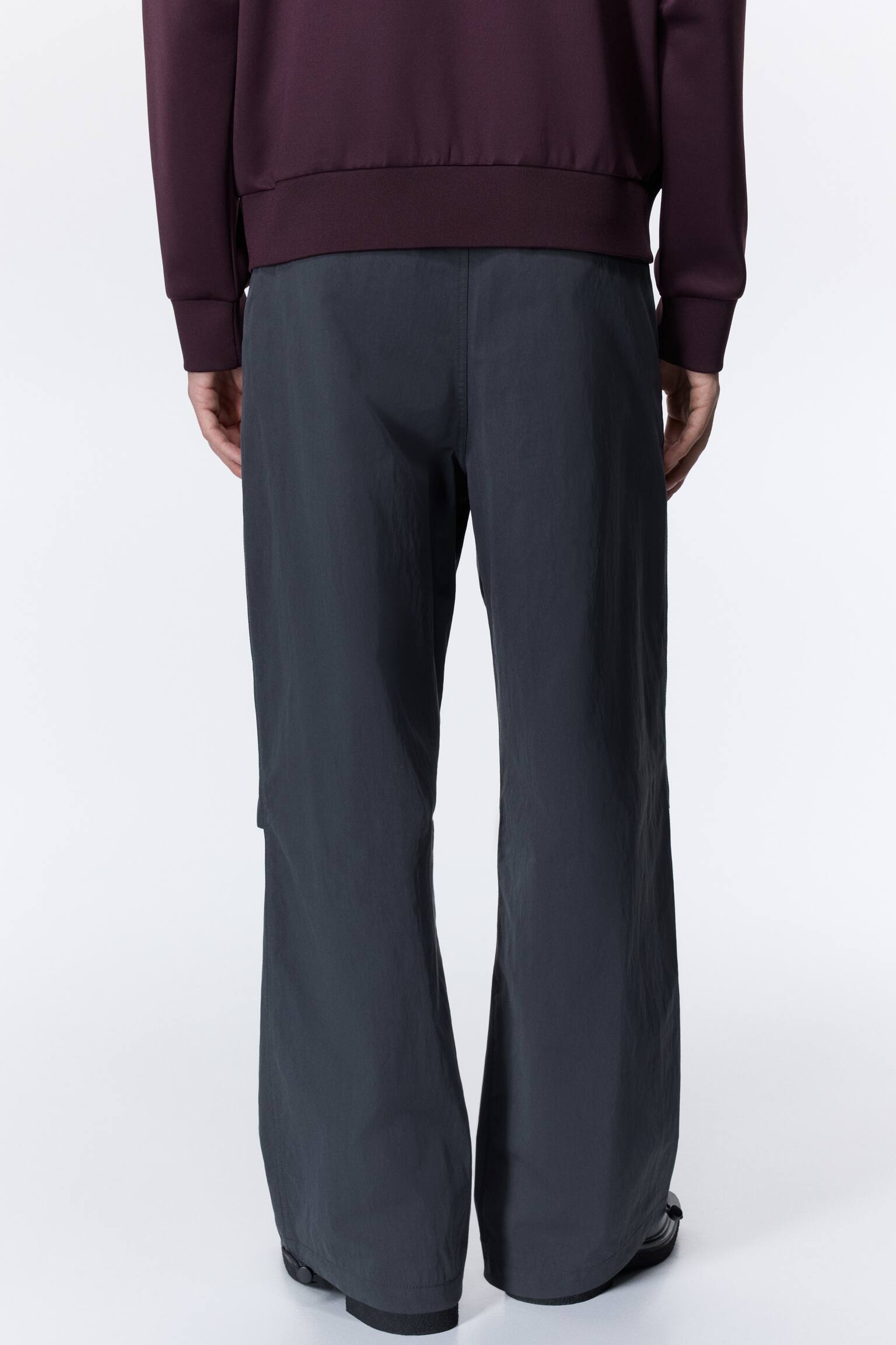 Quần dài parachute - Màu xám đậm - 7