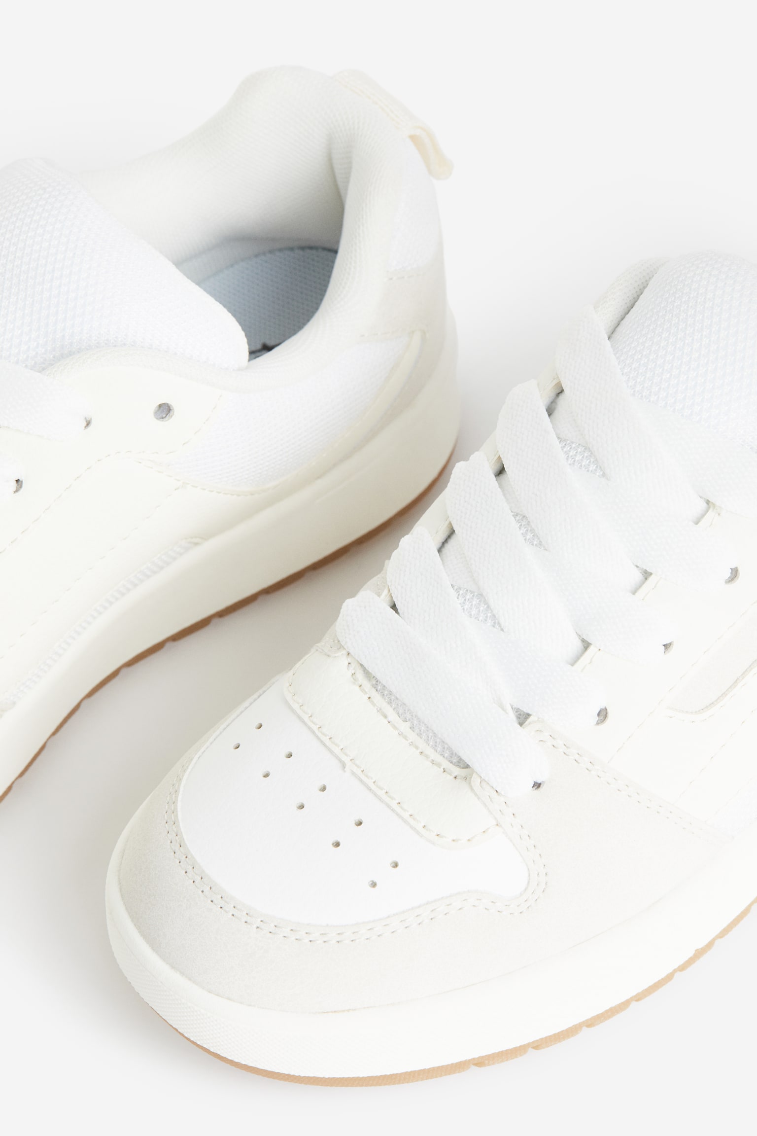 Trainers - White/Block-coloured/White/Beige - 4