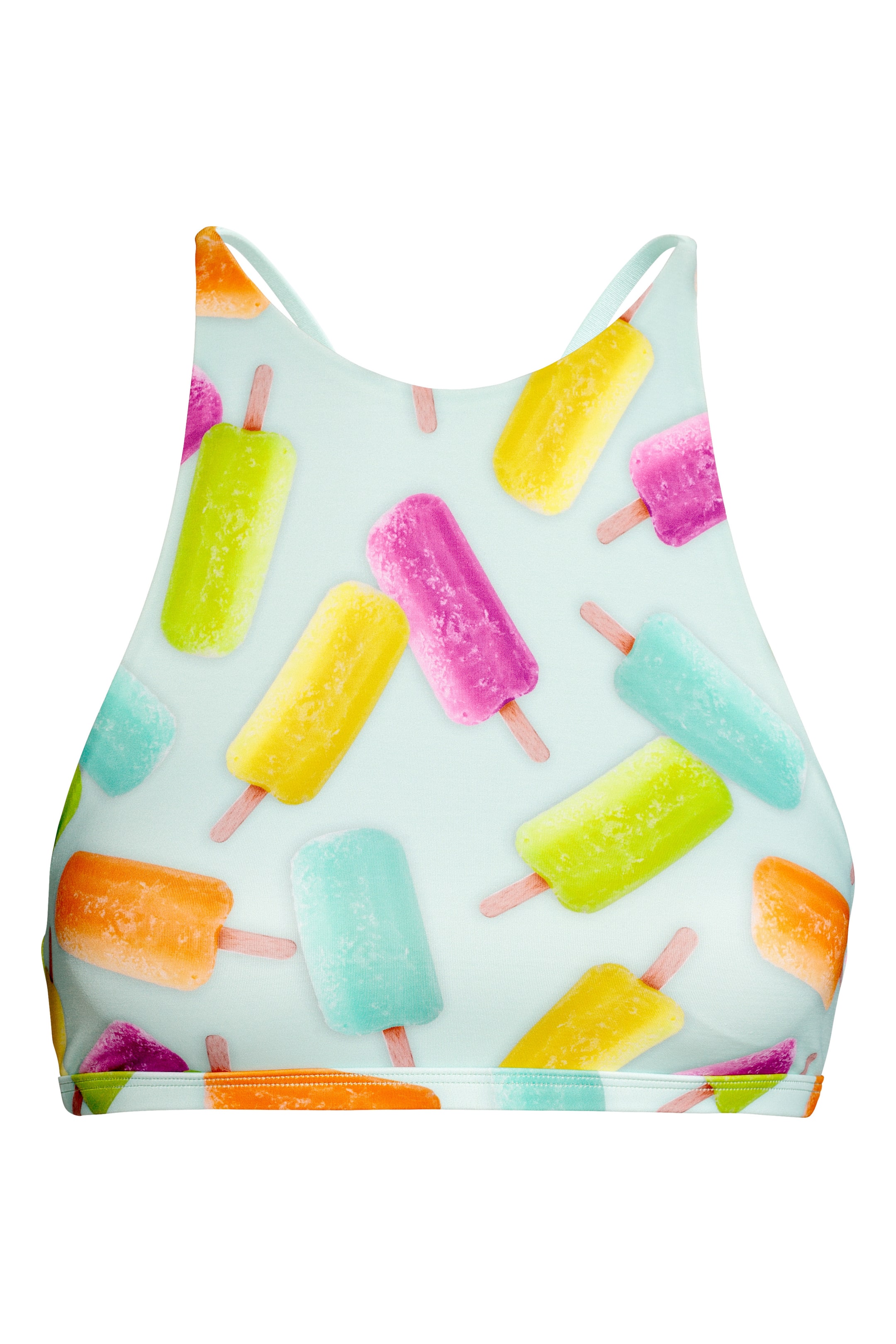 View larger image: Bikini top - Mint green/Ice cream - Ladies | H&M GB 1