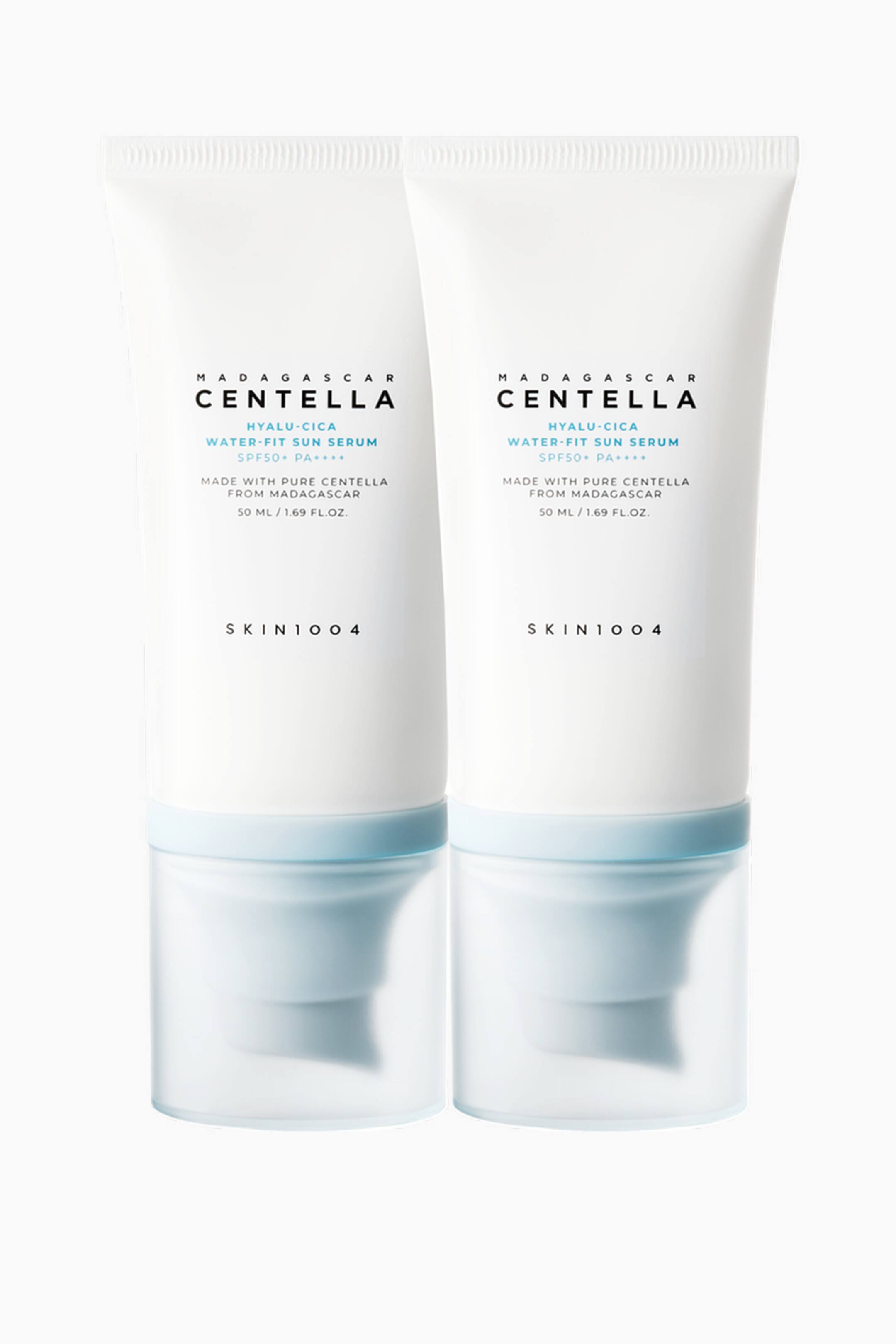 Vis større bilde: Centella Hyalu-cica Water-fit Sun Serum Twin Pack - Twin Pack = 2 X 50ml - SKIN1004 - Beauty all | H&M NO 1