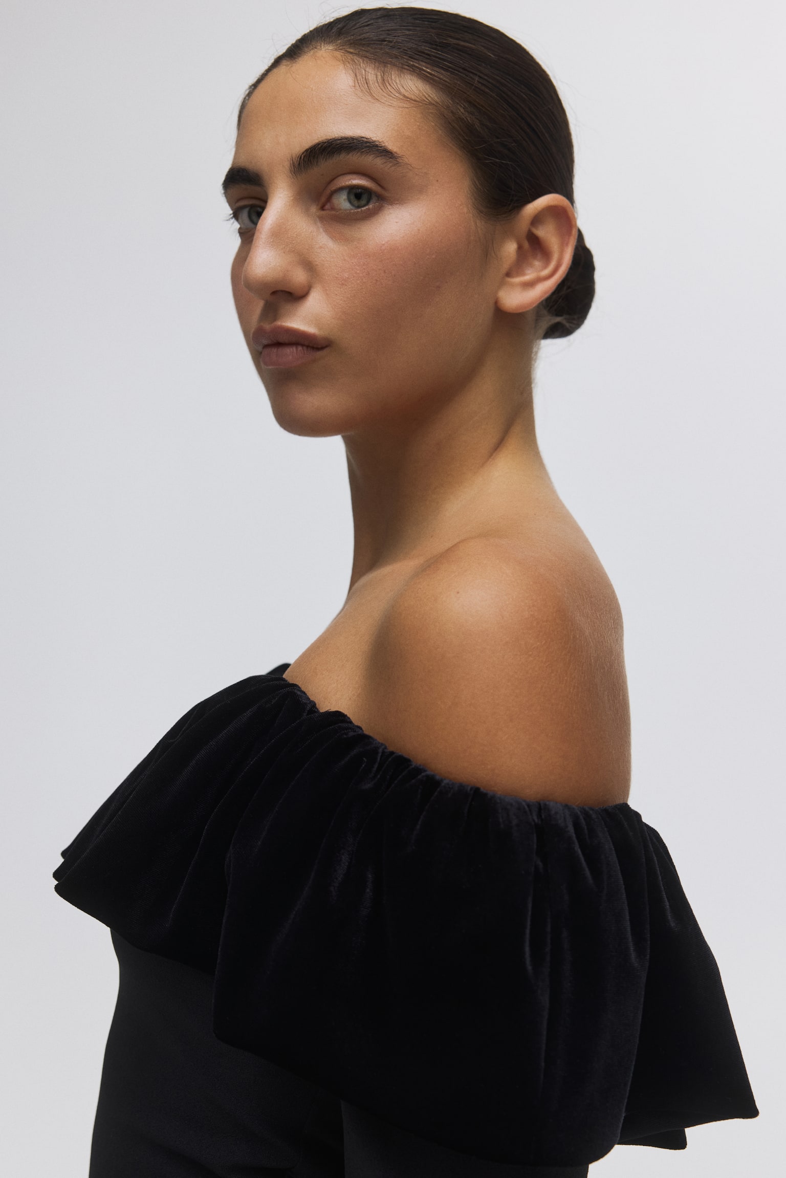 Omuzları Açık Body - Siyah - 6