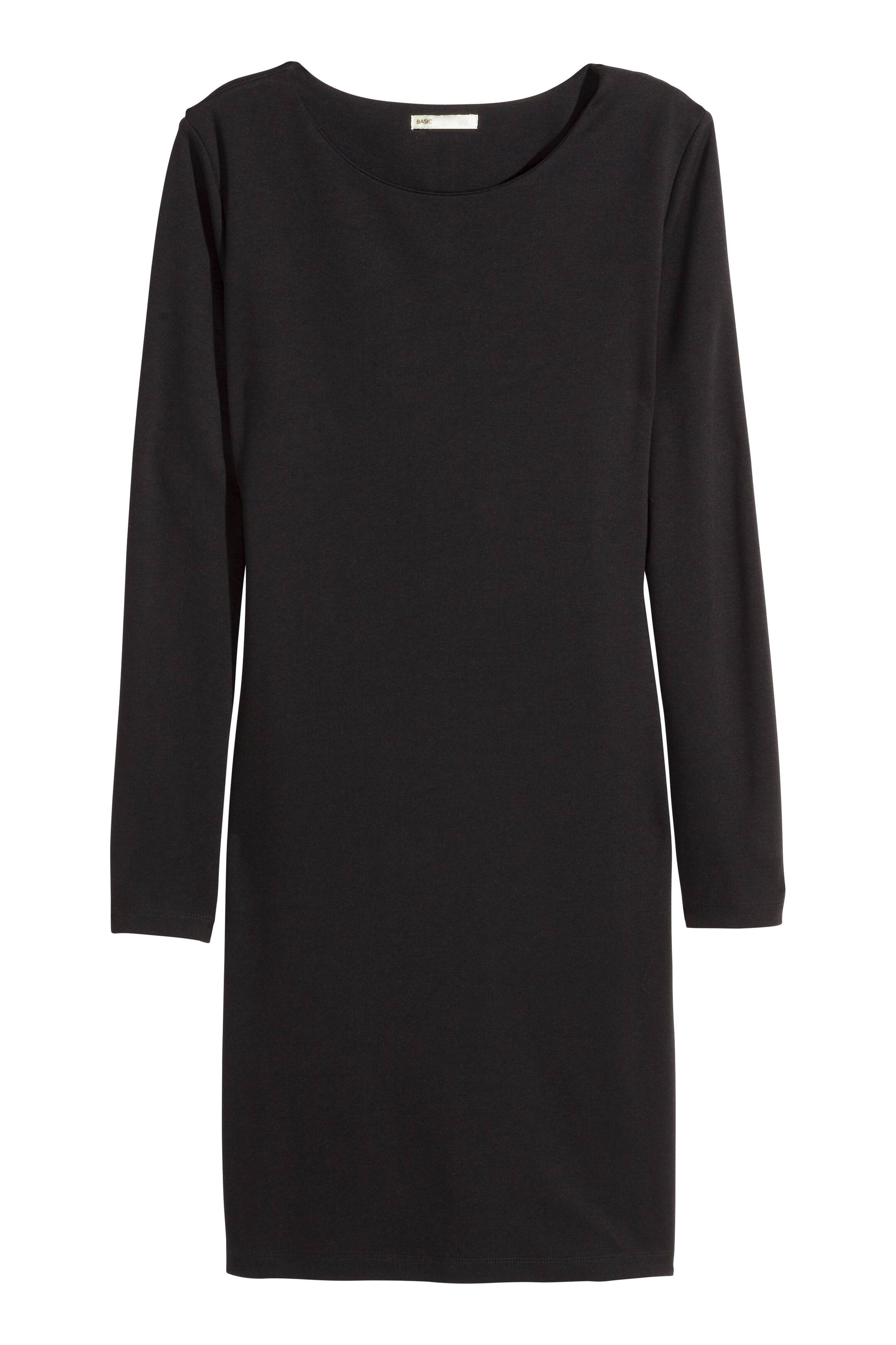 View larger image: Jersey dress - Black - Ladies | H&M GB 1