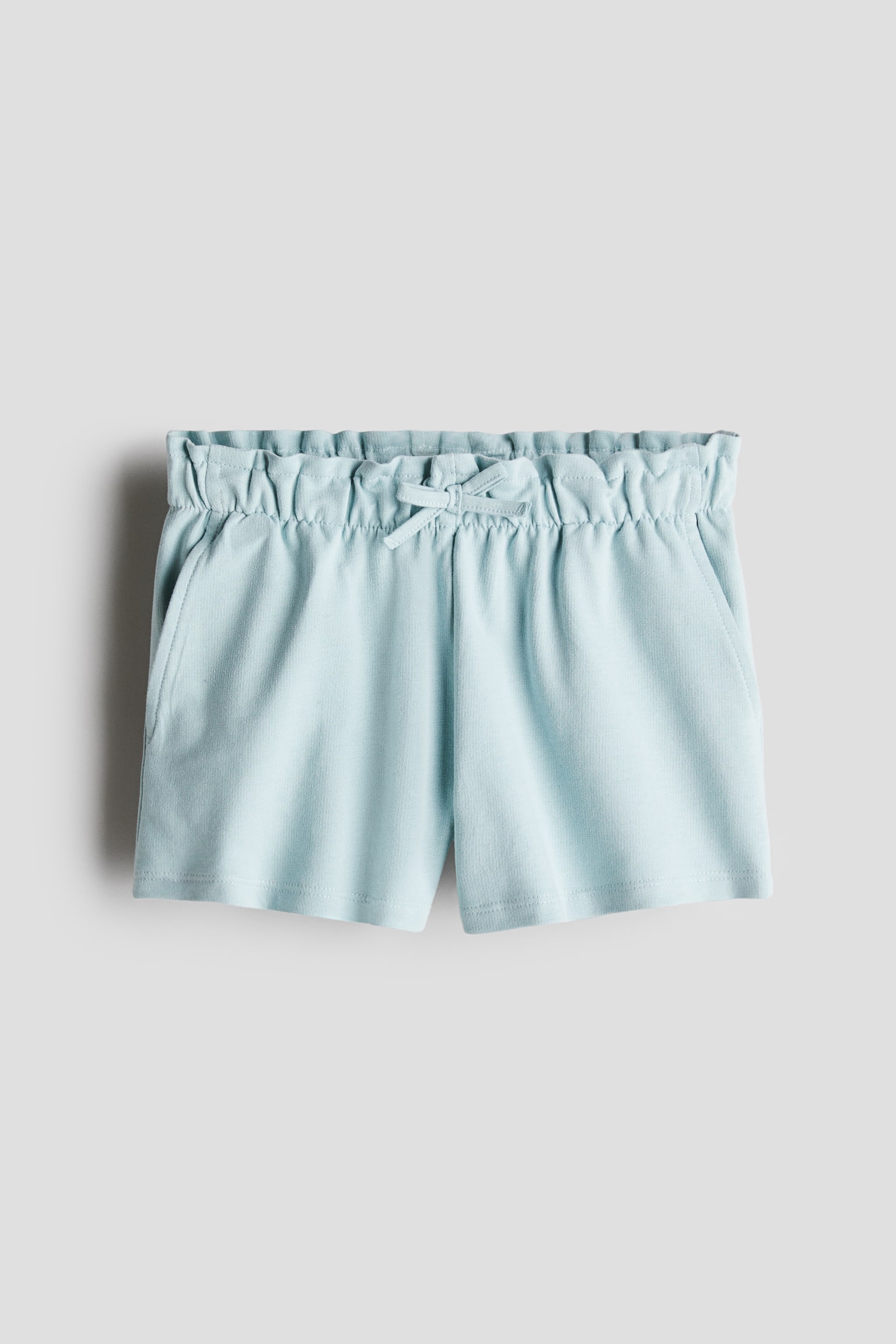 Cotton sweatshorts - Turquoise/Pink/White - 1