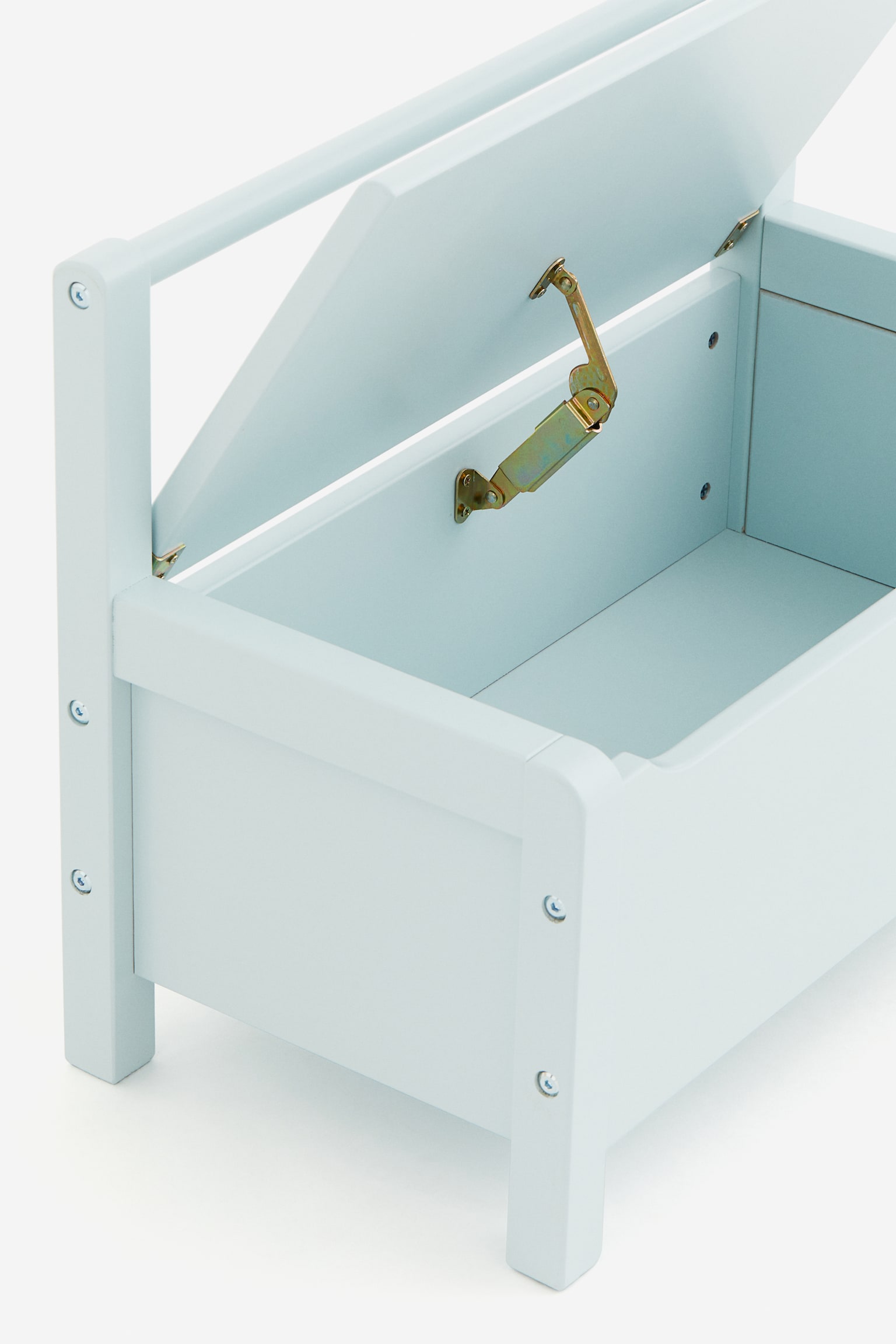 Children's storage bench - Light blue/Beige/Green/Light blue/Light yellow/Grey - 5