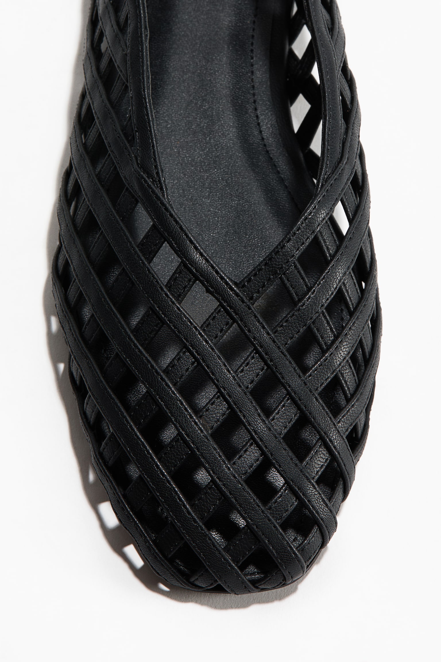 Braided-Look Ballet Flats - 2