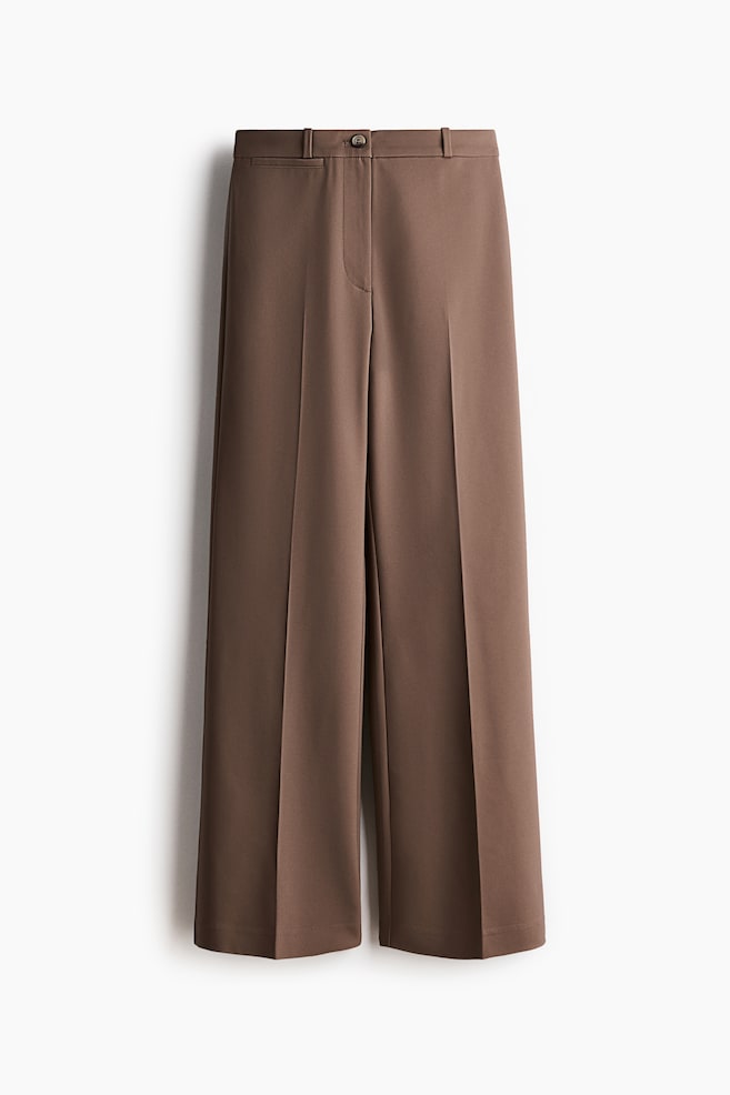 Bootcut-broek - Lichtbruin/Zwart - 1
