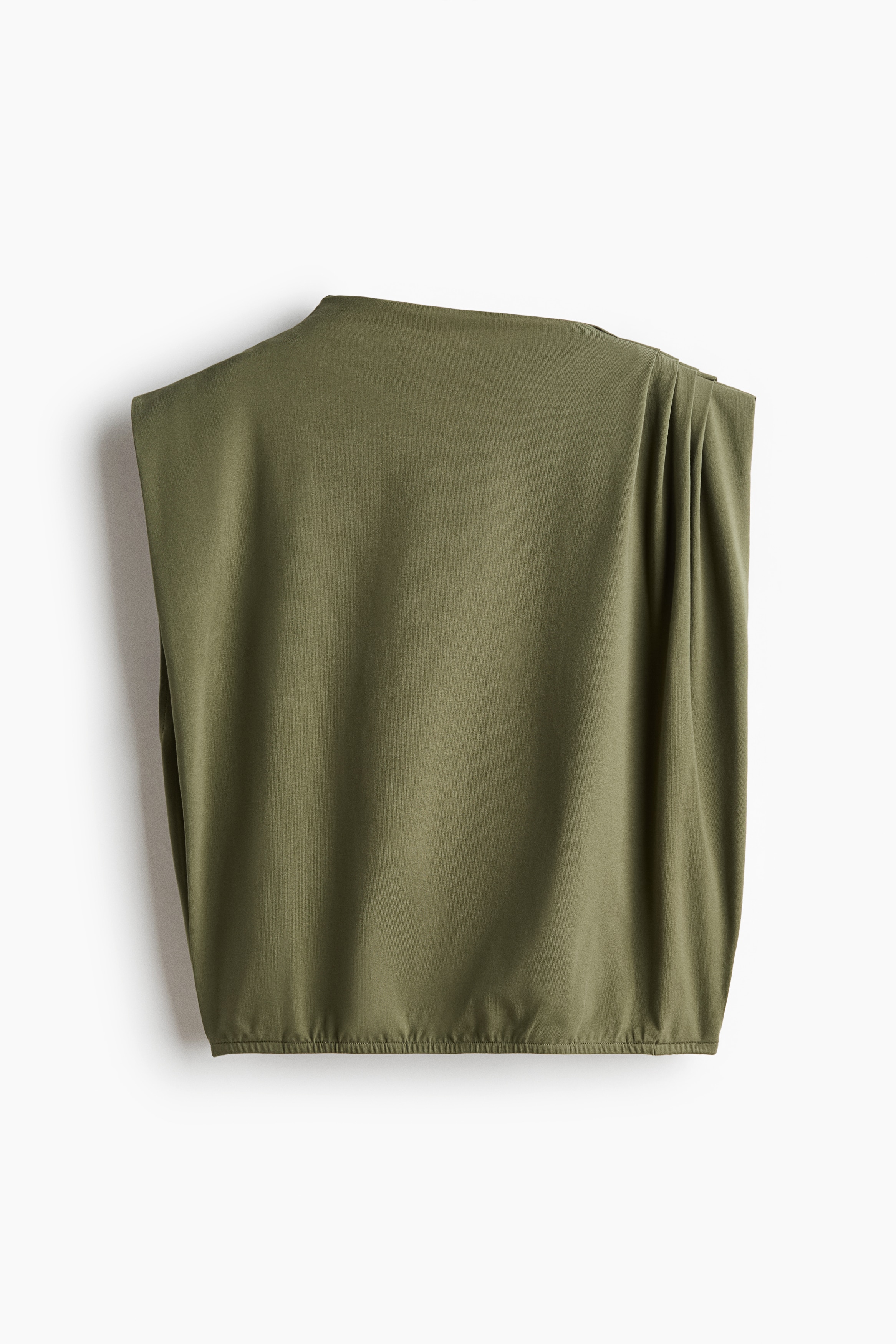 Pleated cotton topModel