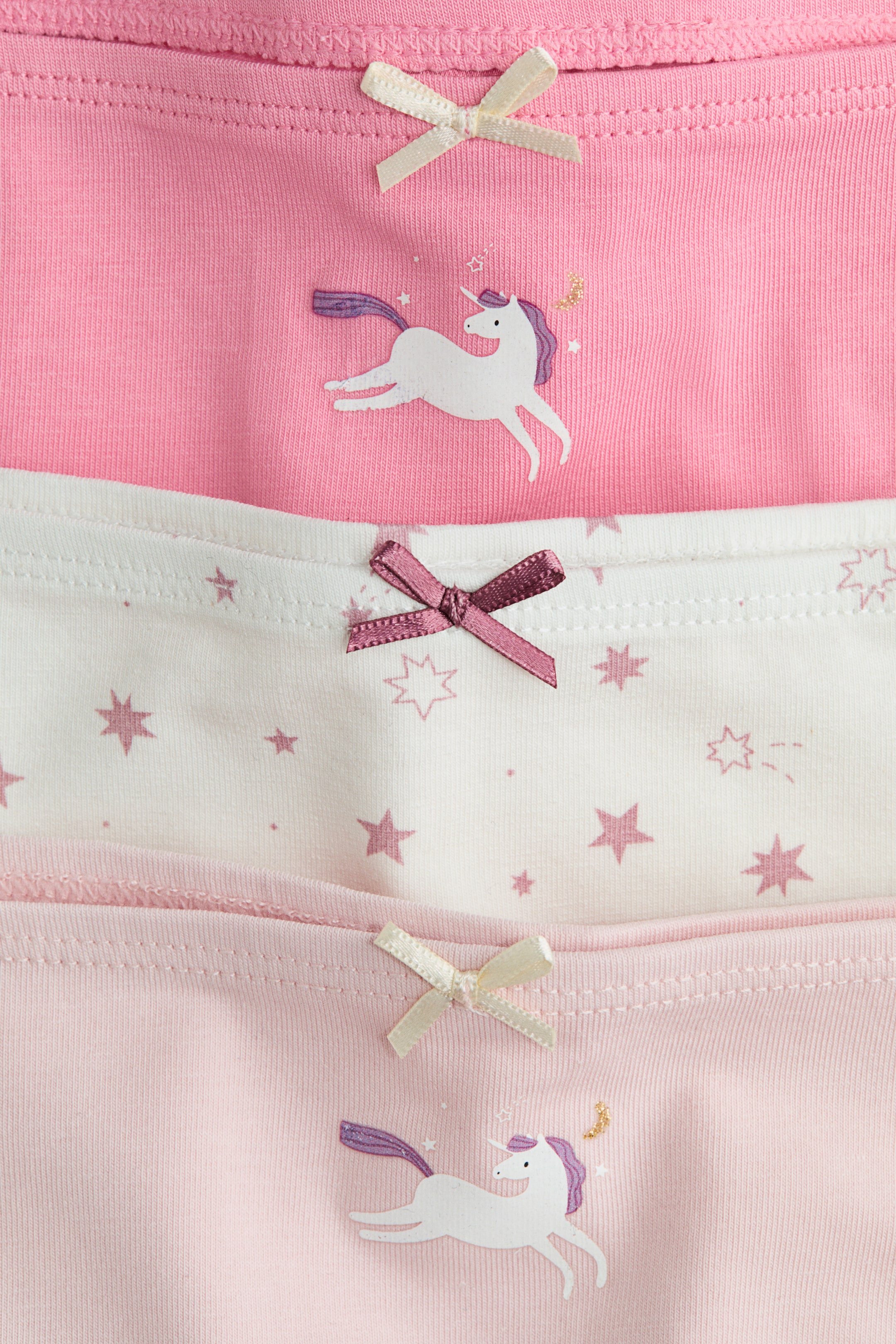 Lot de 5 culottes imprimées en coton