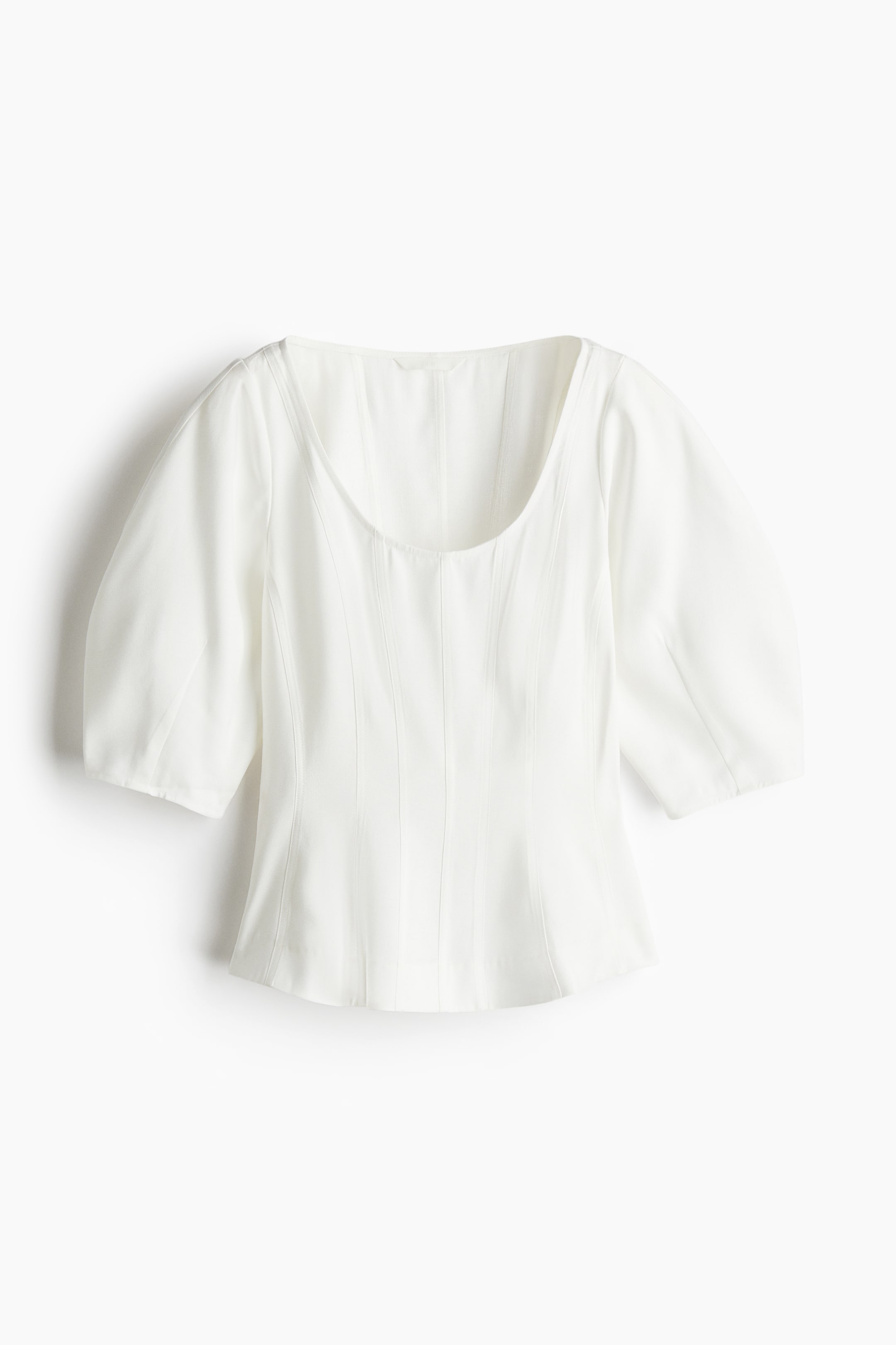 Scoop-Neck Blouse