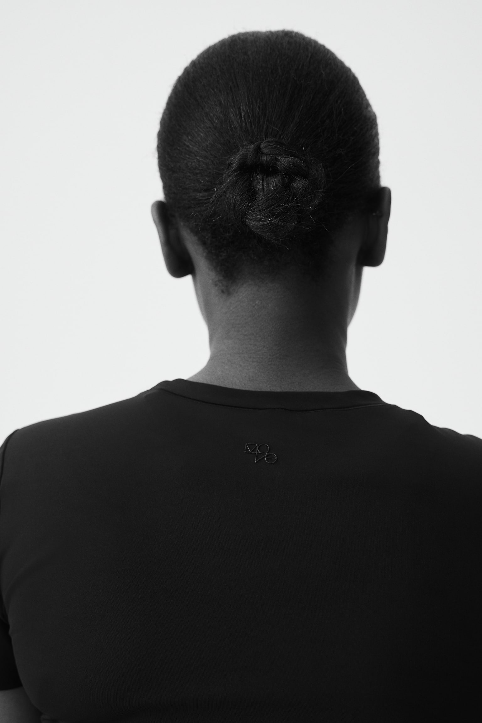 MAMA Playera deportiva - Negro/Rosa antiguo - 3