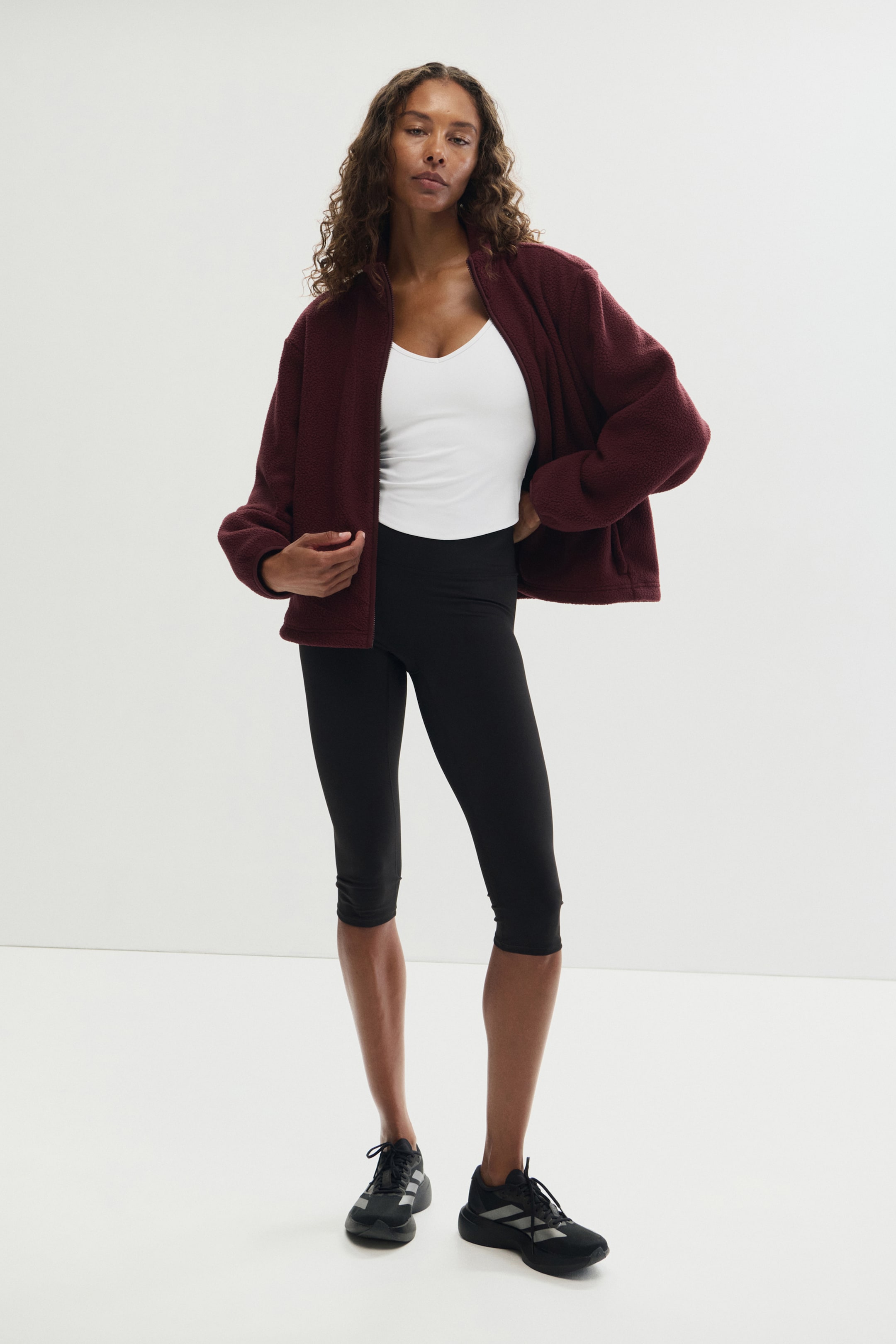 Teddy Fleece Activewear Jacket