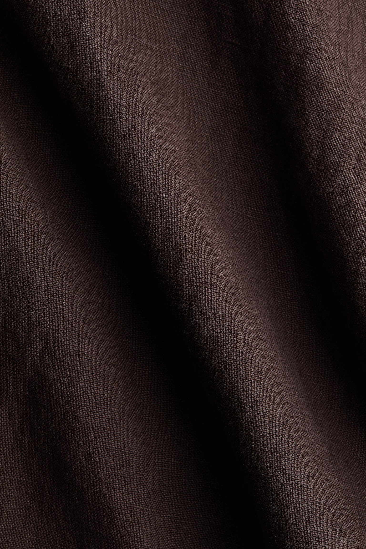 Женское платье H&M Linen Halterneck, цвет: Тёмный коричневый — фото 5