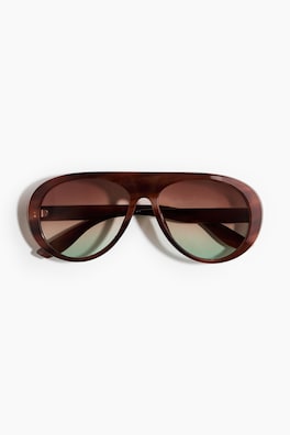 Aviator-style sunglasses