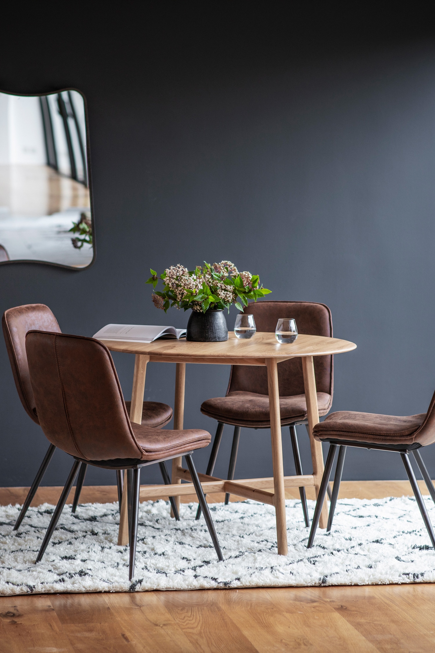 Wooden Round Dining Table
