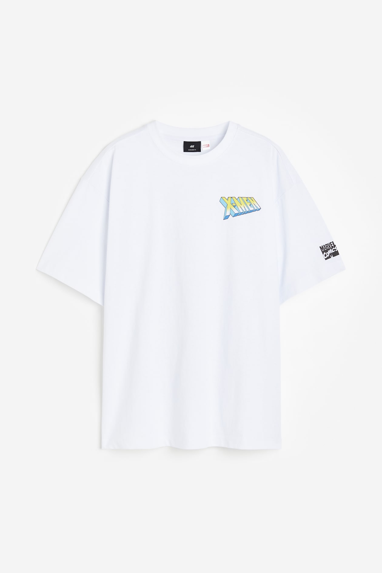 Oversized Fit T-shirt White/X-Men Men H&M PH