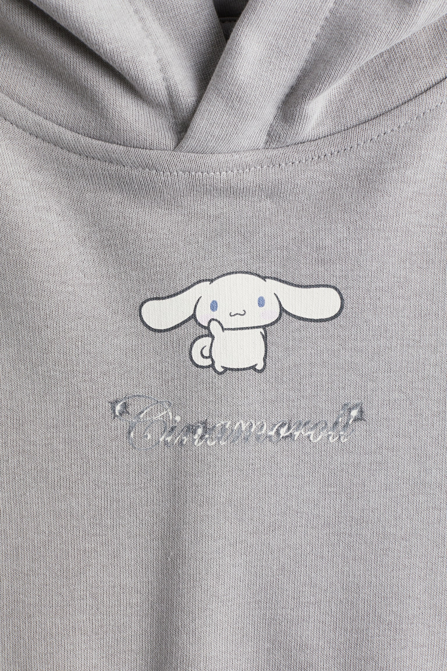 Oversized printed hoodie - Grey/Cinnamoroll/Light pink/The Powerpuff Girls/Grey marl/Mickey Mouse/Light grey/Snoopy - 3