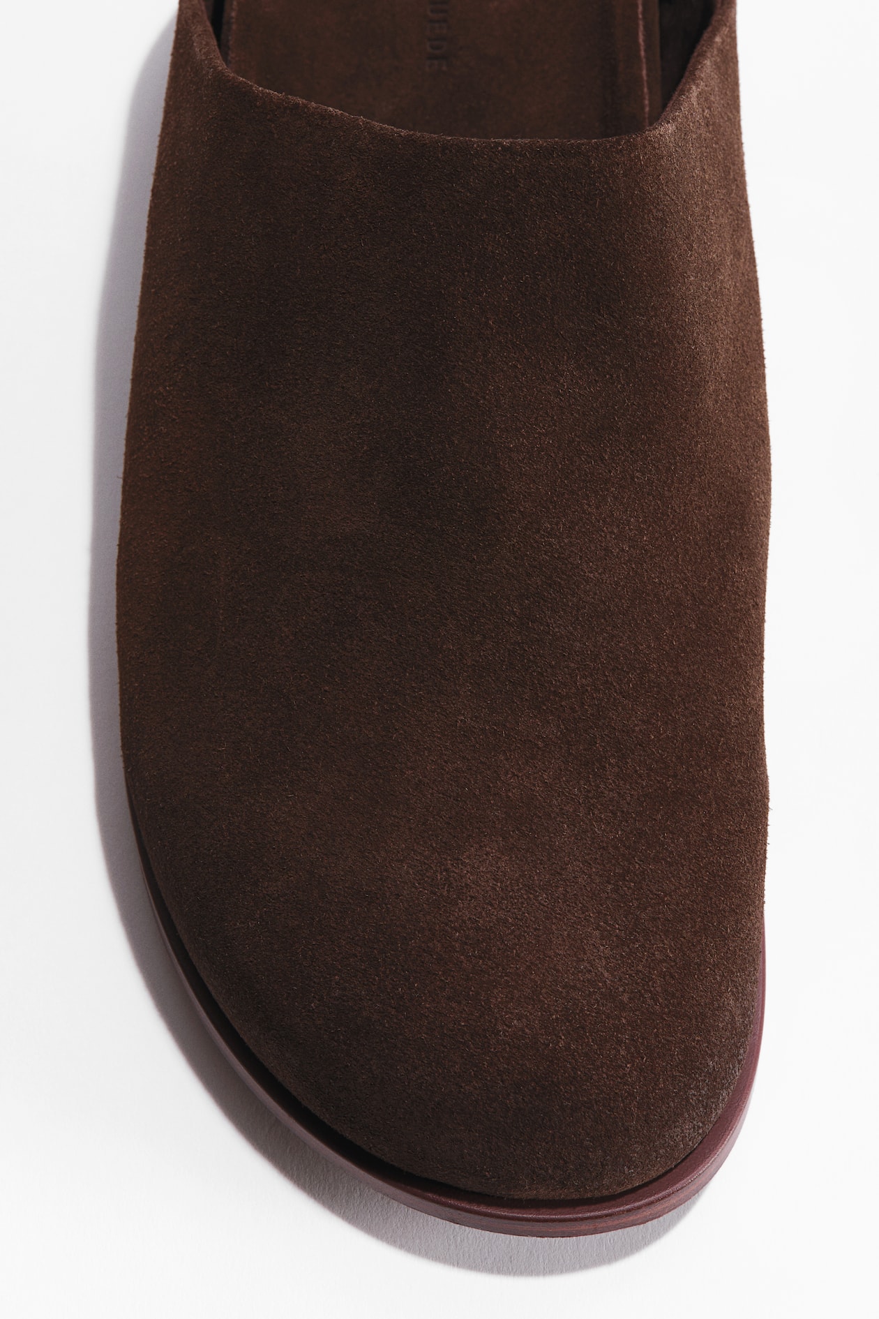 Suede Footbed Mules - image 3