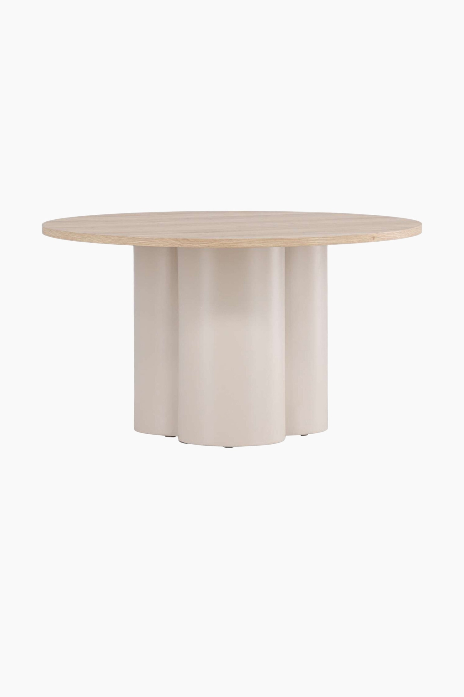 Mesa Auxiliar Olivia - Mdf, Whitewash/Mdf, Marrón