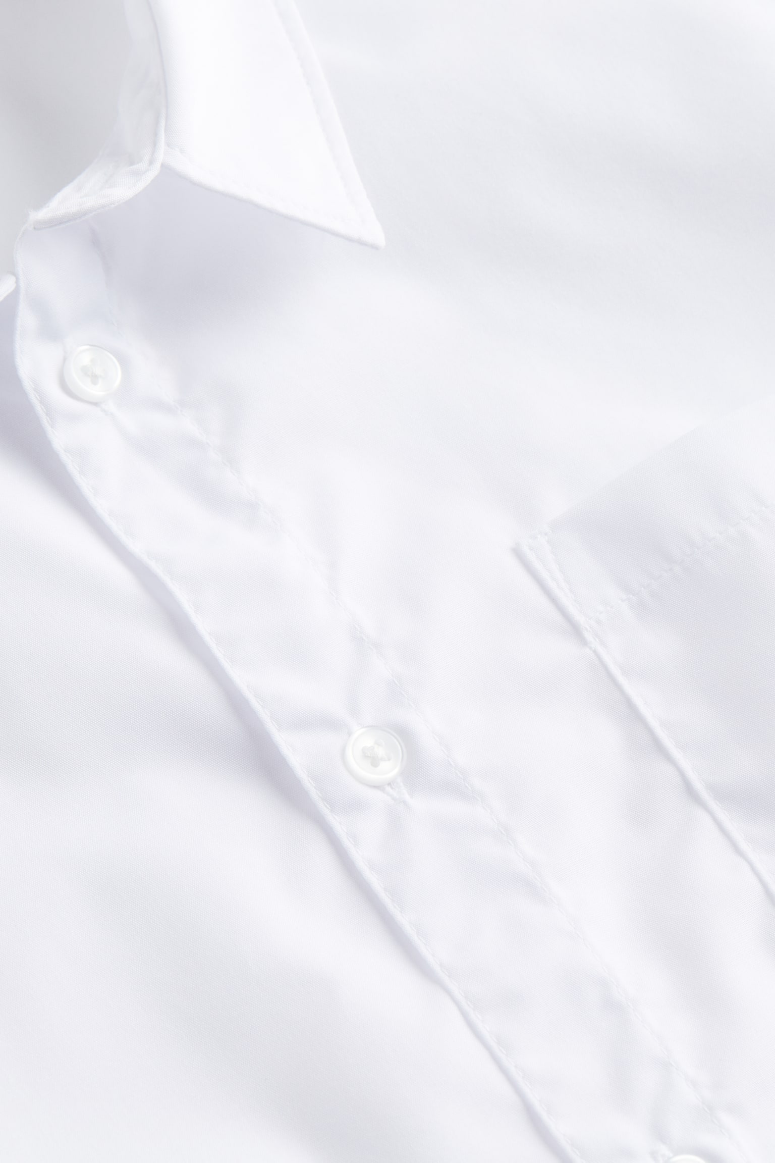 Easy-iron shirt - White - 2