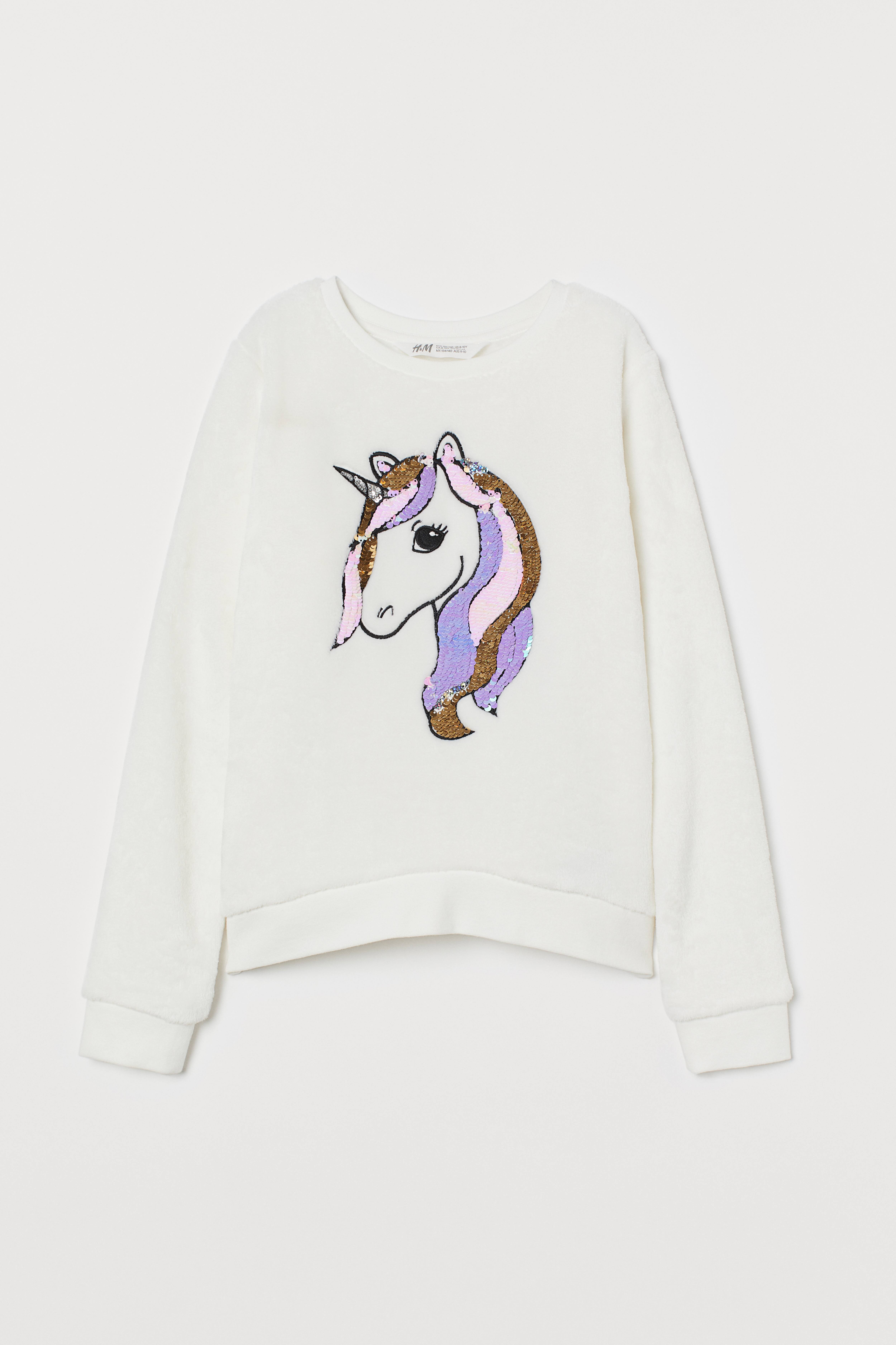 Sudadera unicornio fashion h&m