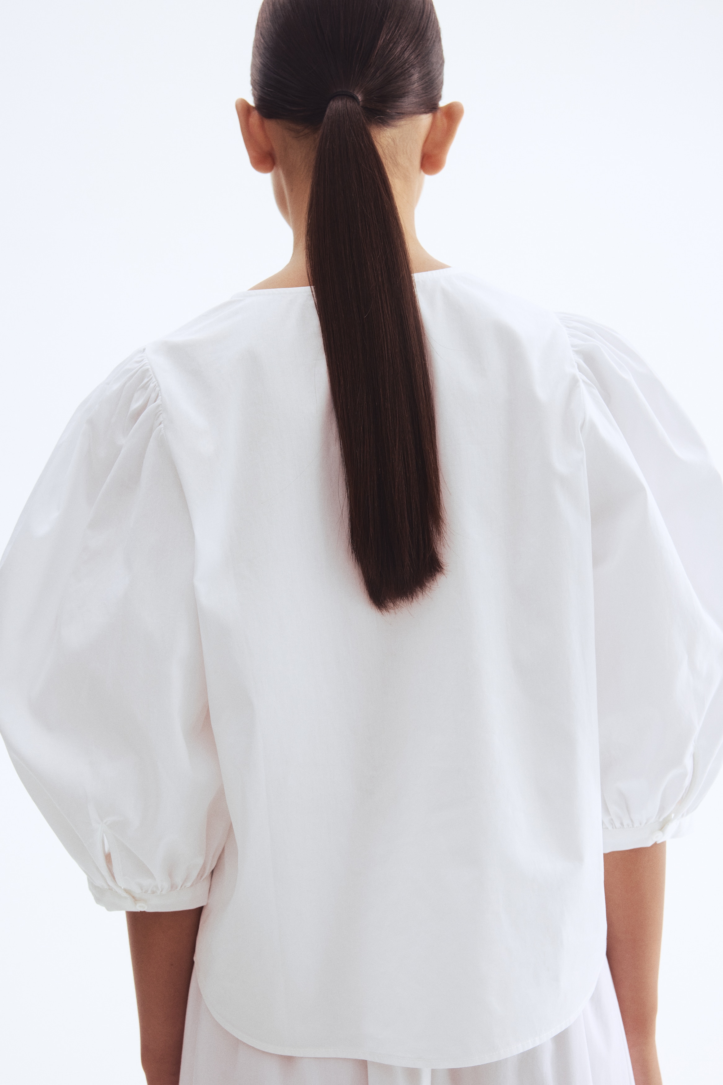 Poplin blouse