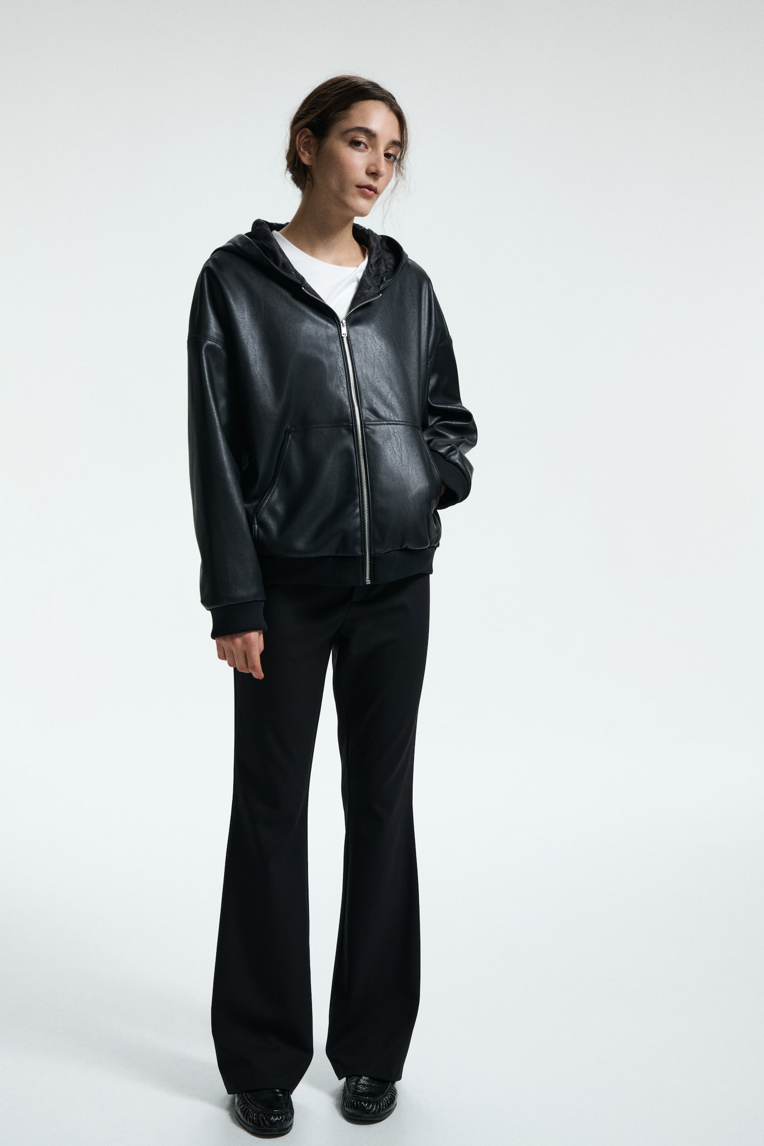 Coated jacket - Black - 4