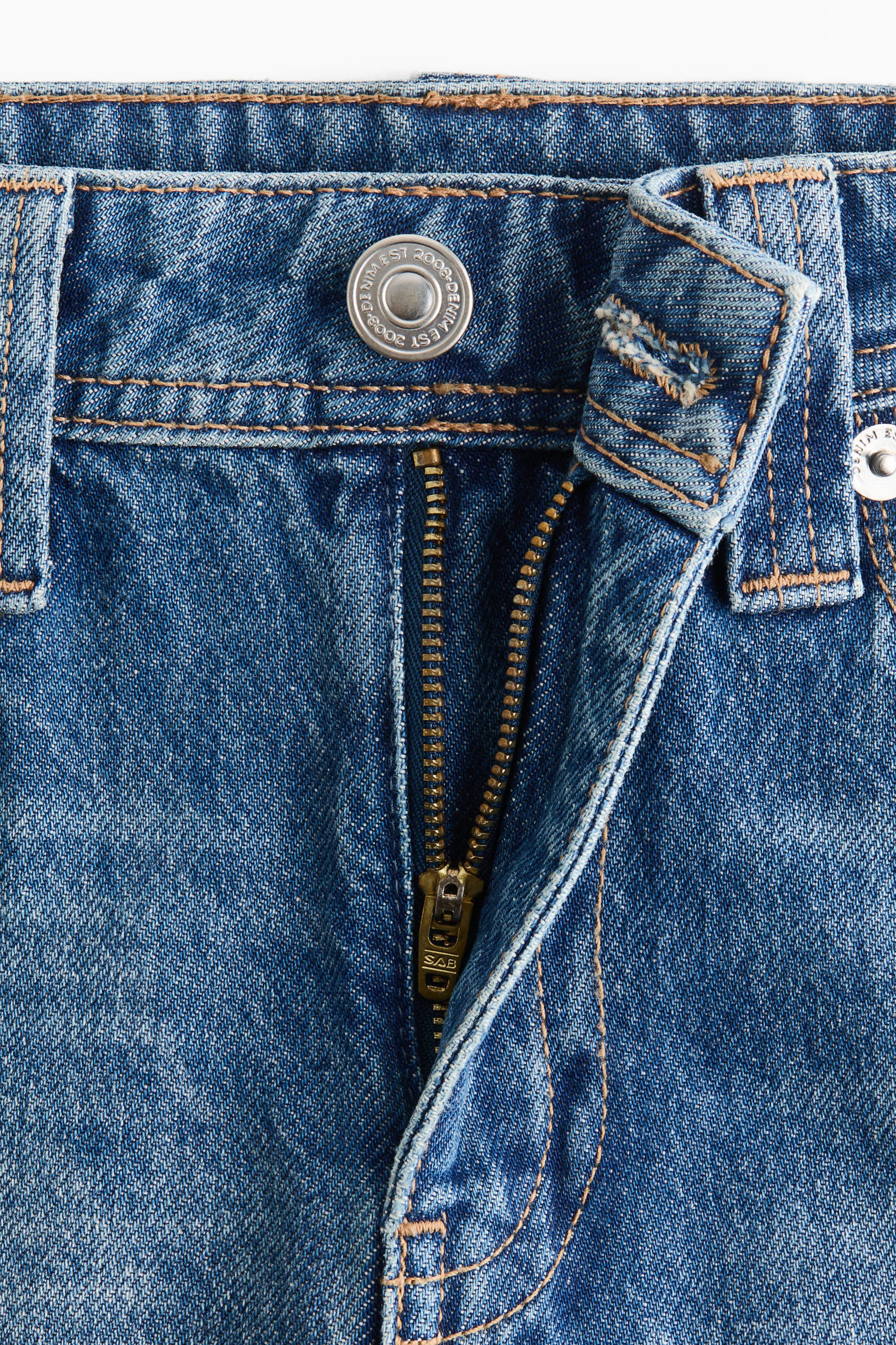 Frayed Denim Shorts