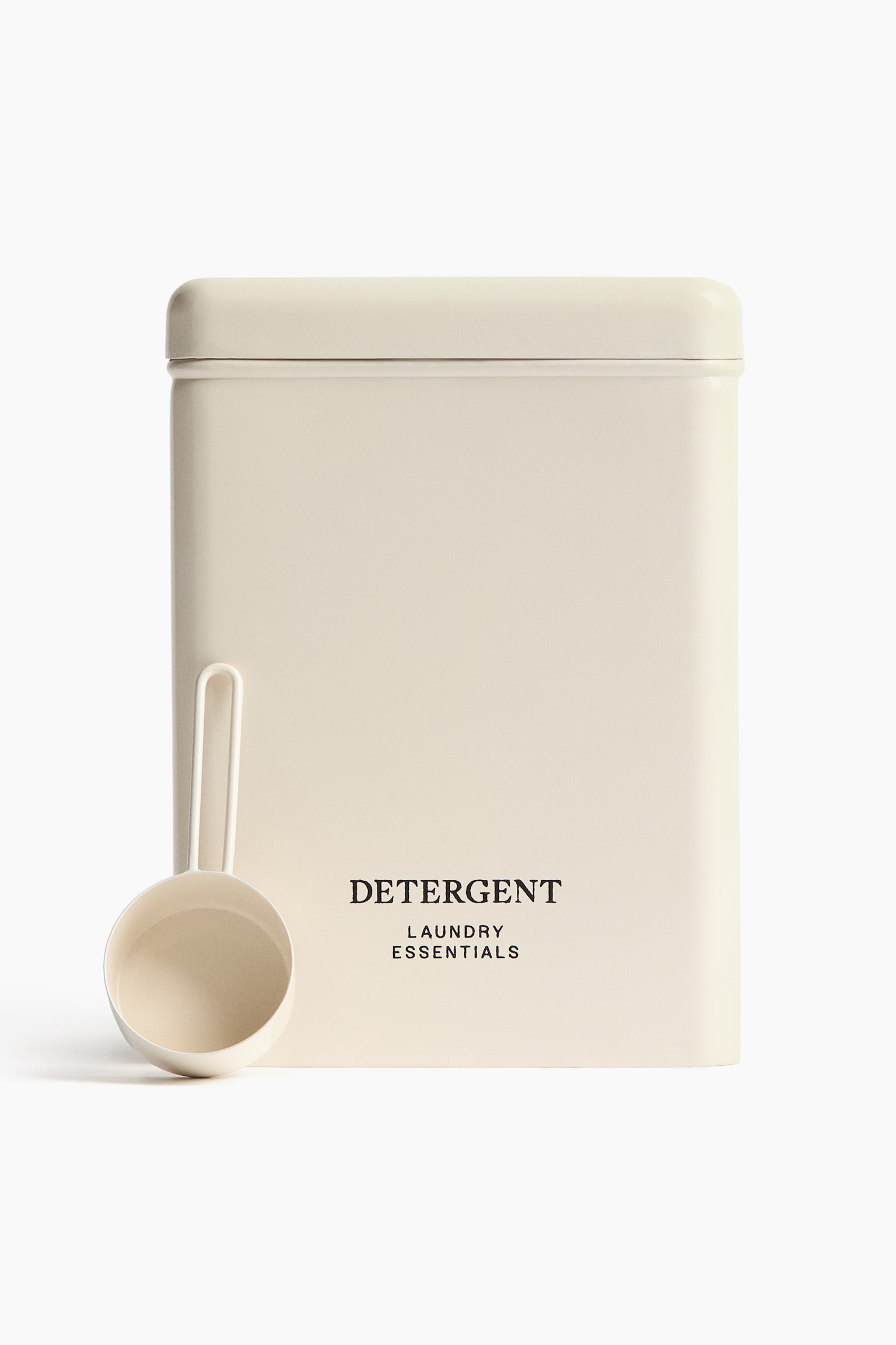 Tall Laundry Detergent Canister - Light beige