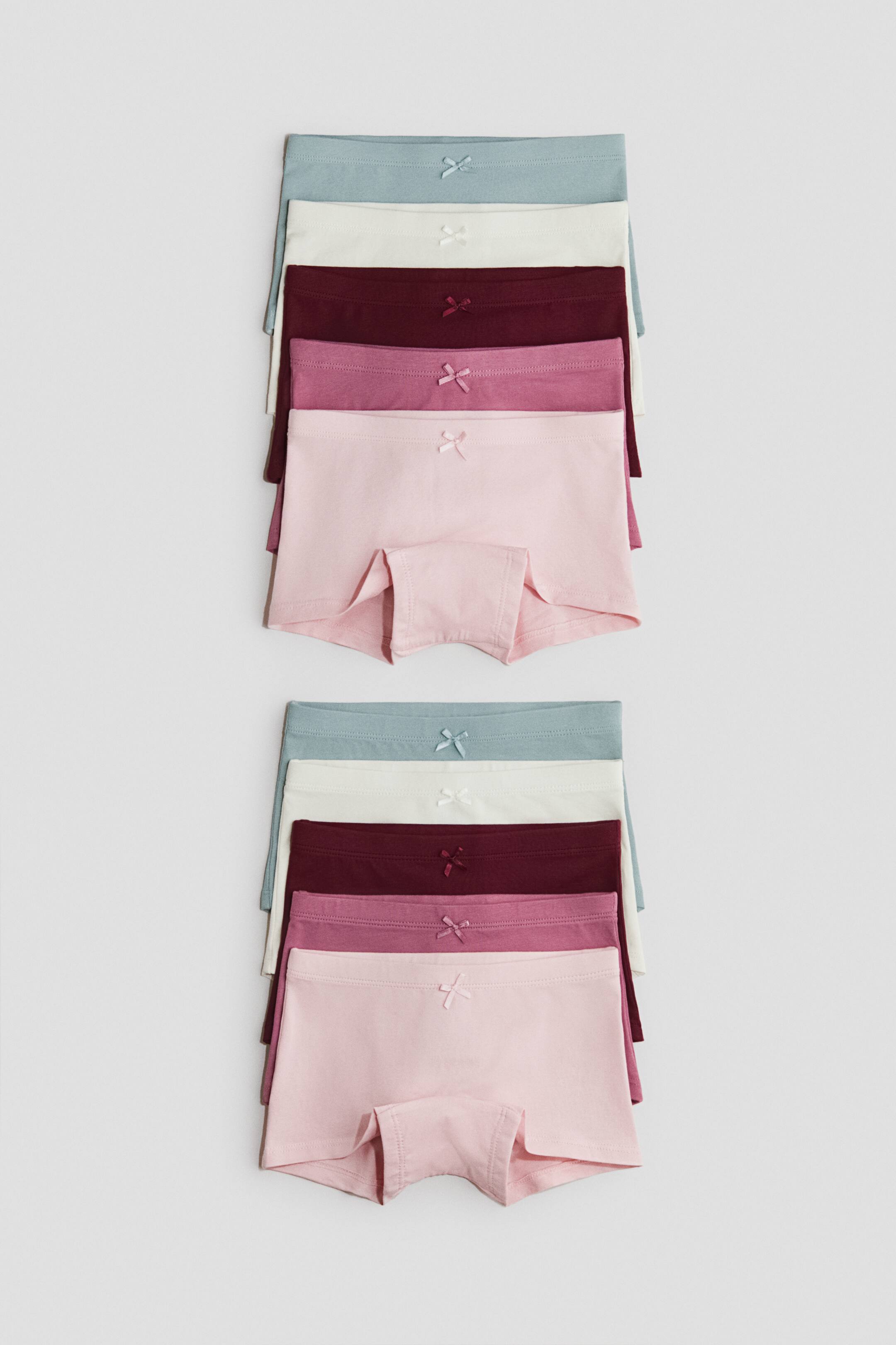 View larger image: 10-pack cotton boxer briefs - Light pink/Dark red - Kids | H&M 1