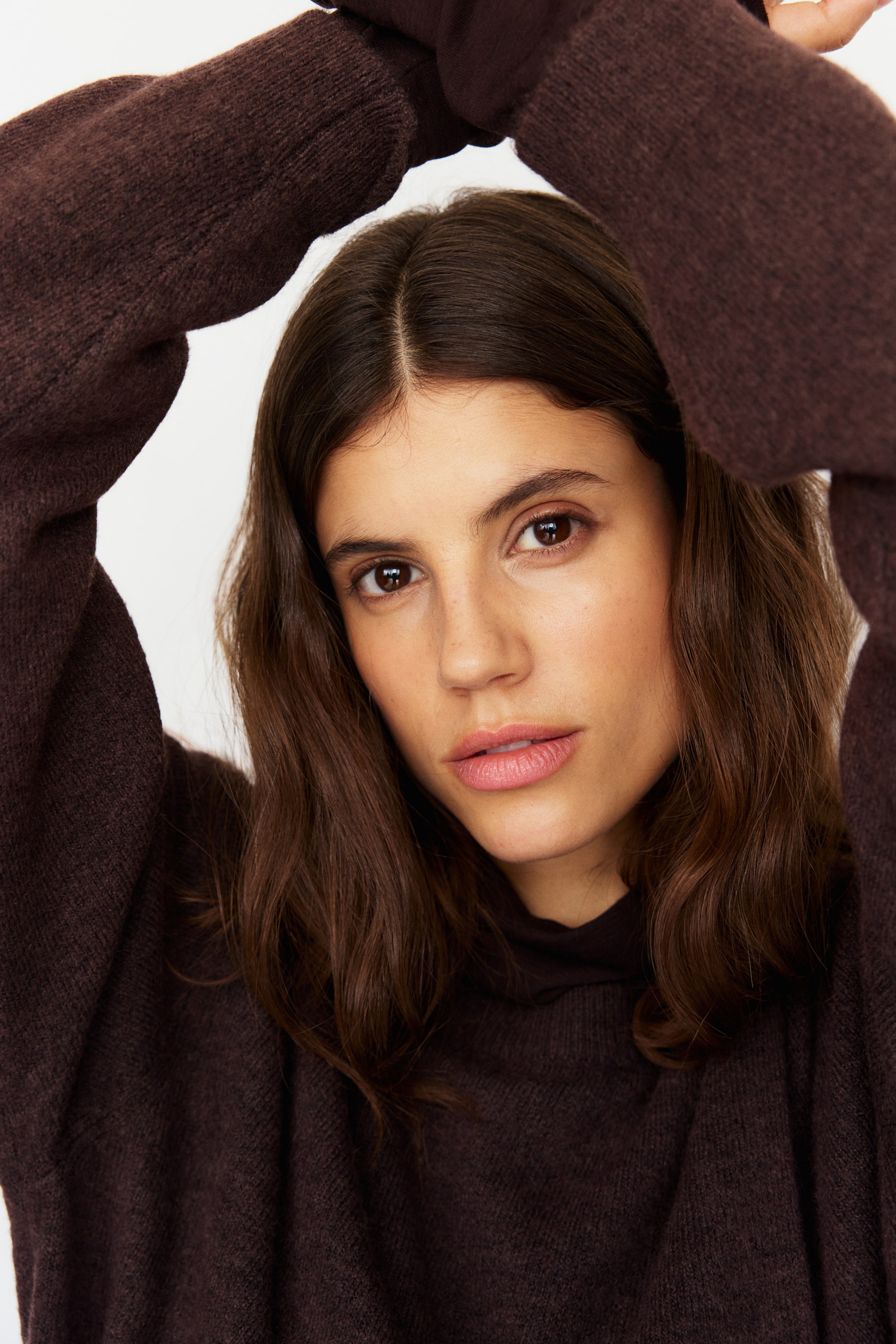 Grotere afbeelding bekijken: MAMA Before & After Voedingstrui - Donkerbruin - DAMES | H&M NL 3