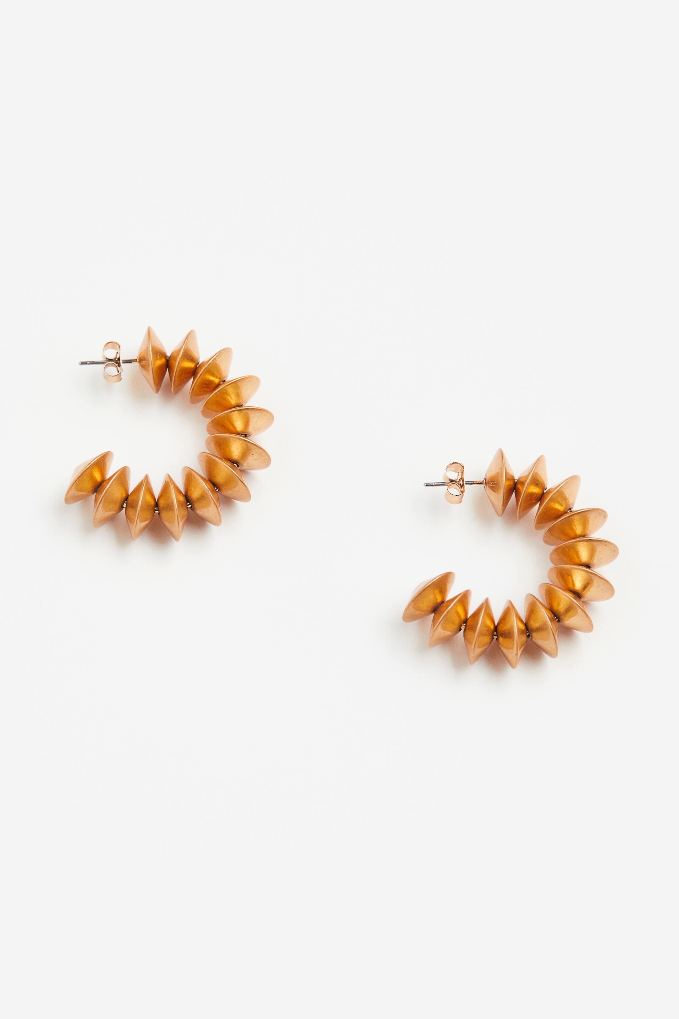 View larger image: Hoop earrings - Gold-coloured - Ladies | H&M SG 1