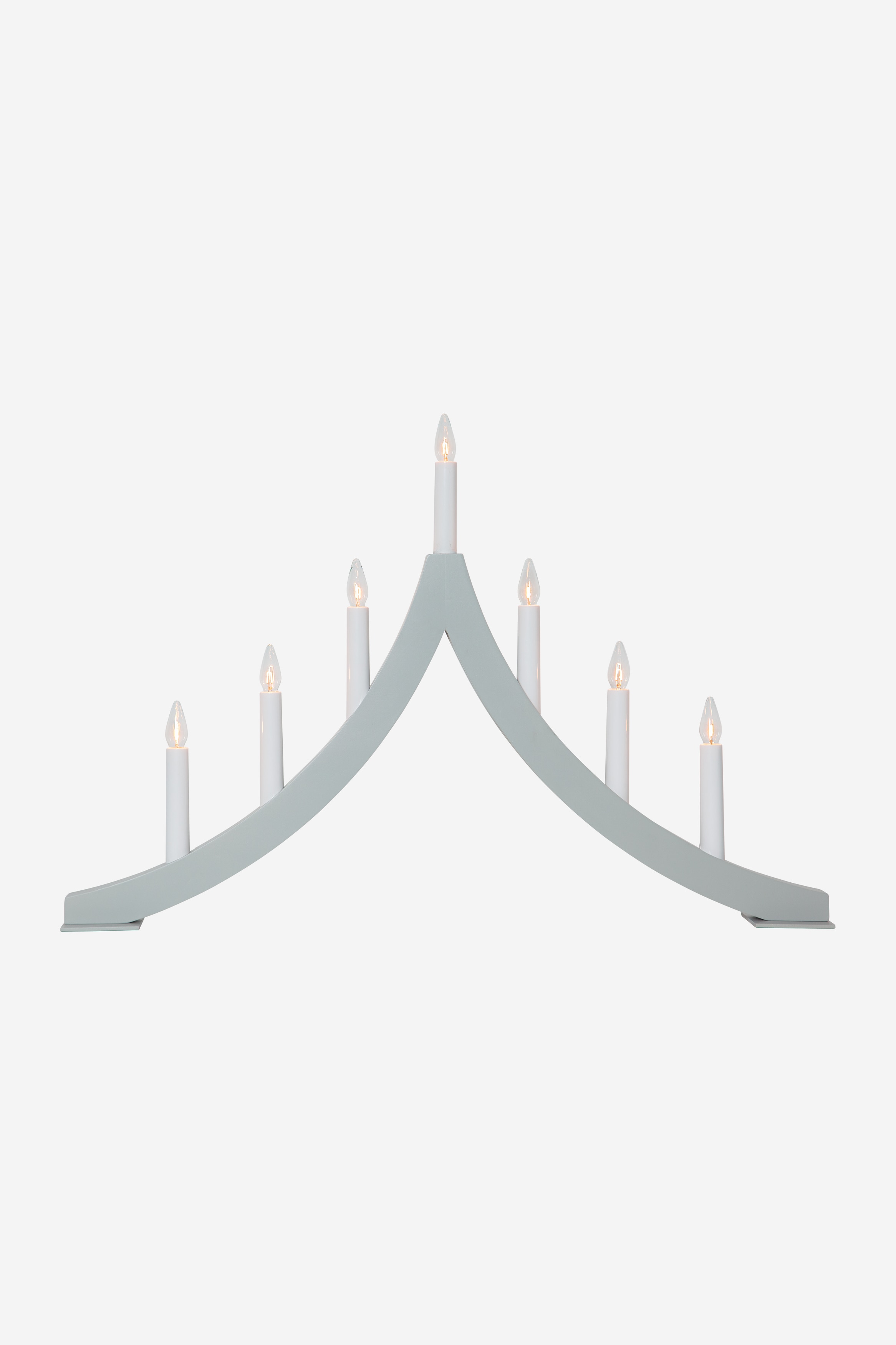 Star Trading - Candelabro Pagod 40 Cm - Grigio