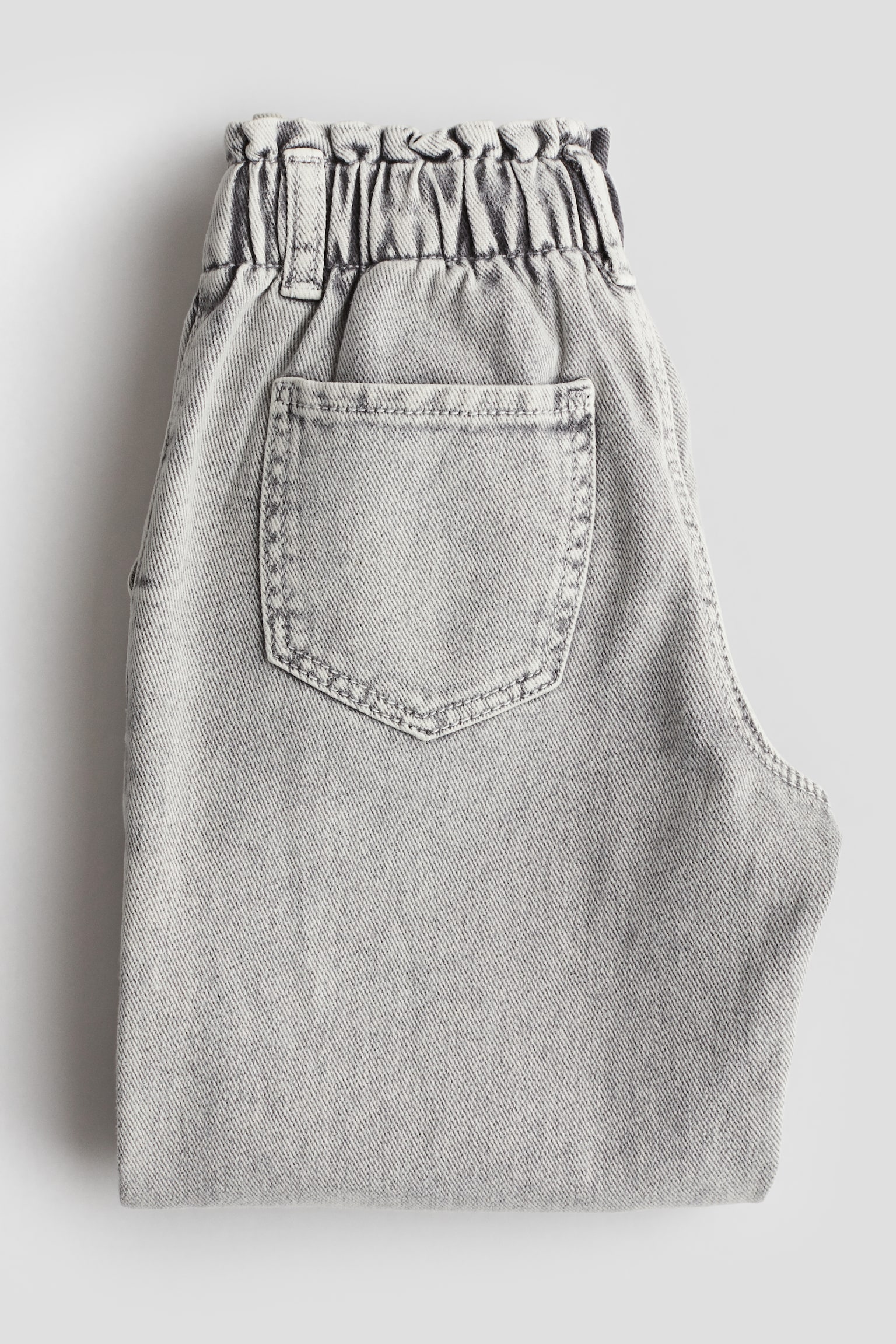 Wide Leg paper bag jeans - Denim grey/Denim blue/Light denim blue/Beige/Washed-out black/Light denim blue - 3