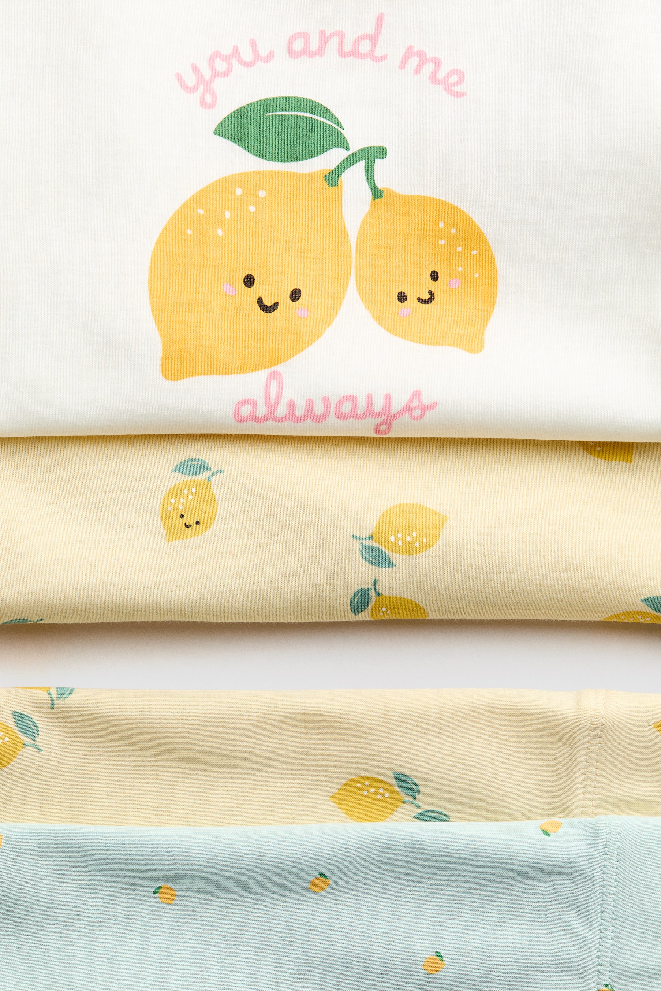 2-pack Snug Fit Printed Jersey Pajamas
