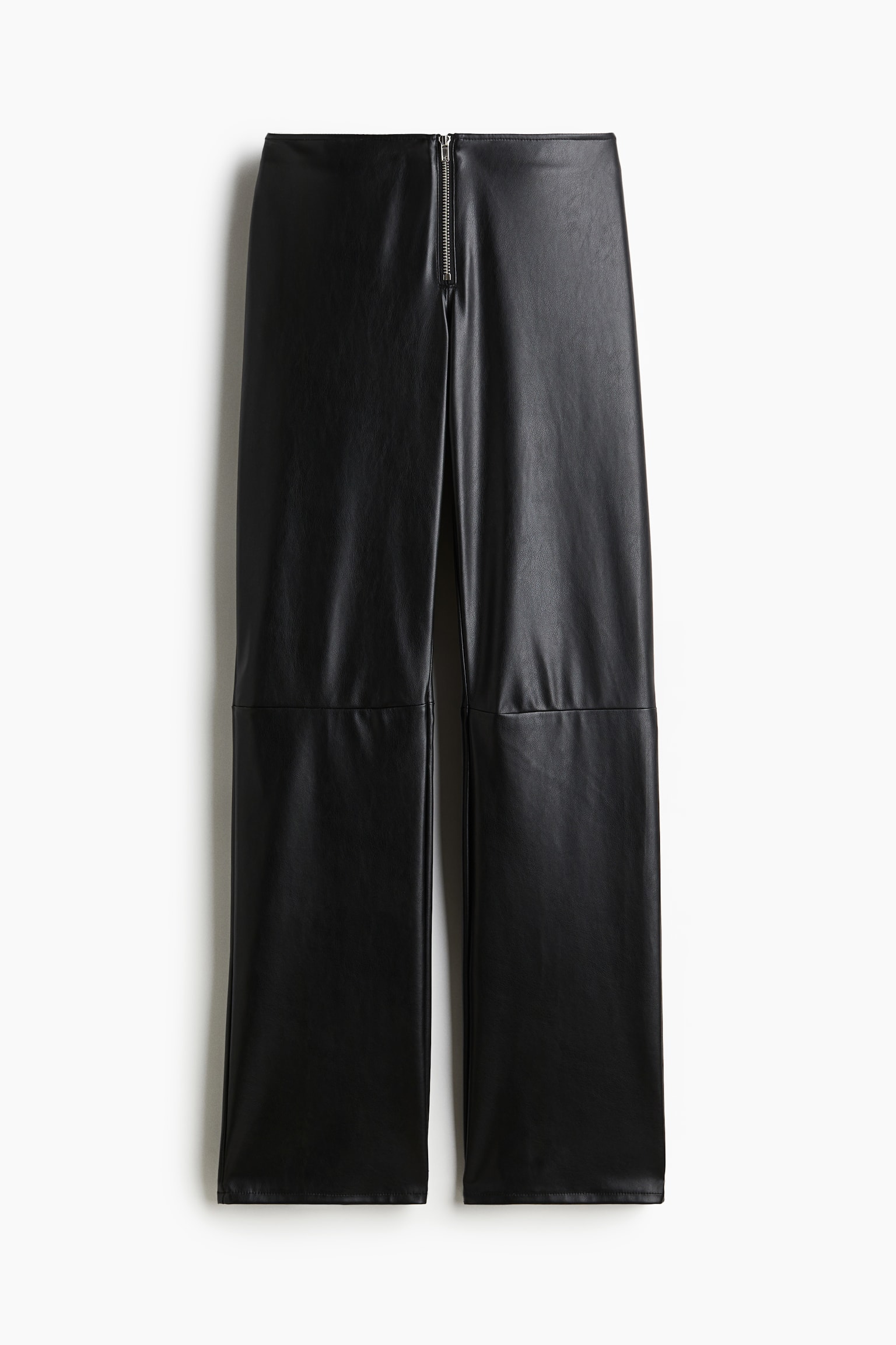 Coated trousers - Black/Black - 2