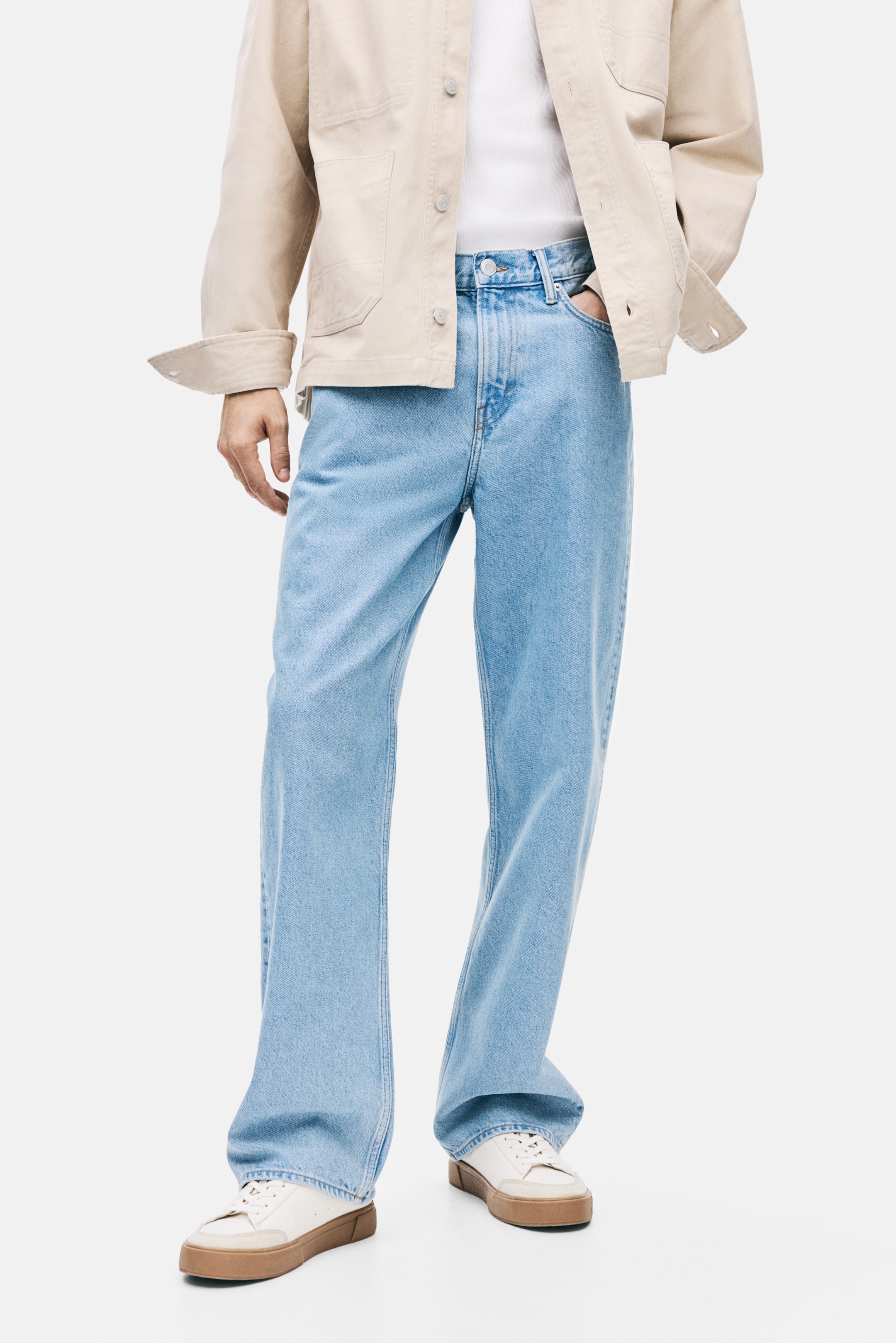 View larger image: Relaxed jeans - Light denim blue - Men | H&M IN 2