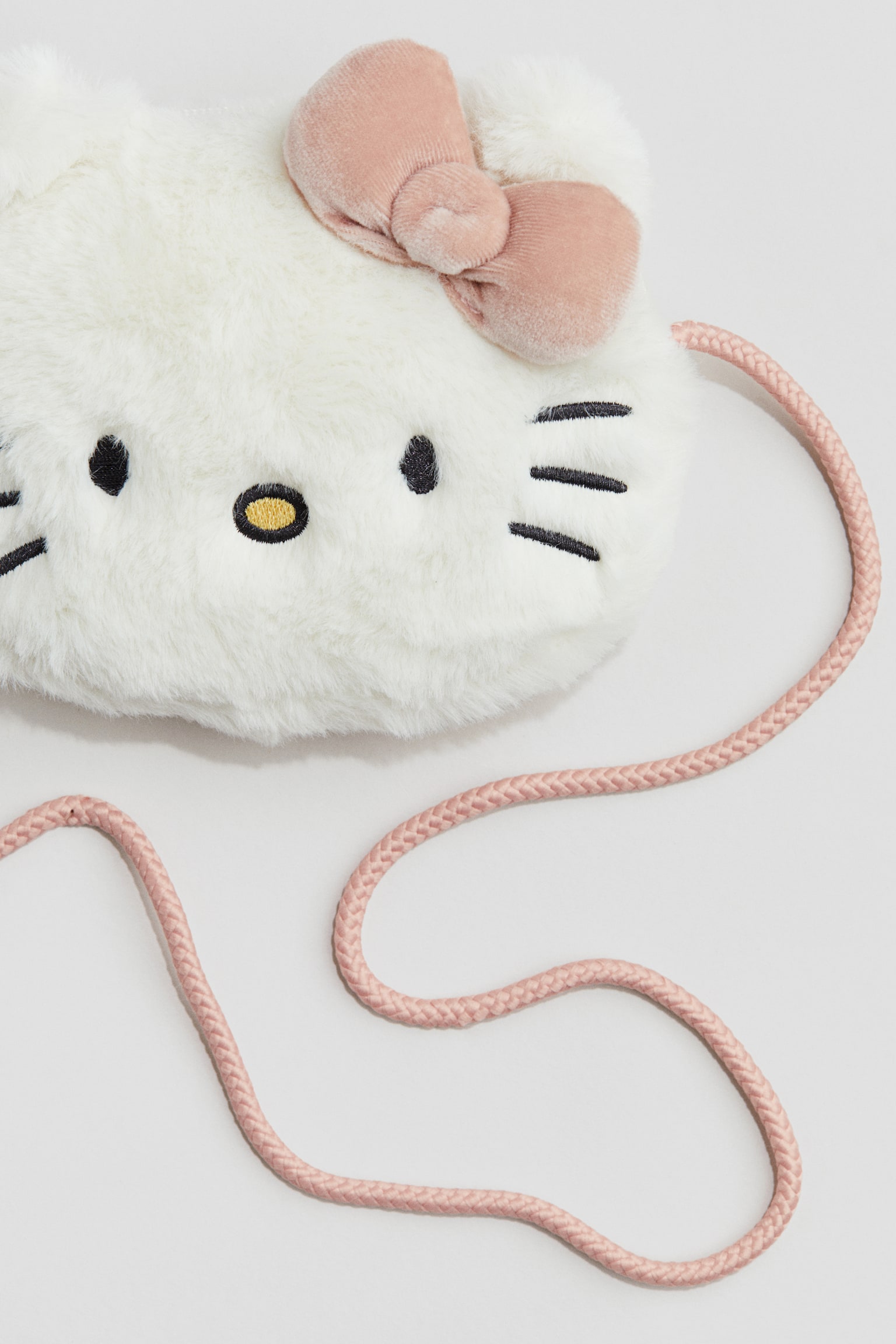 Fluffy crossbody bag - White/Hello Kitty/Yellow/Looney Tunes - 2