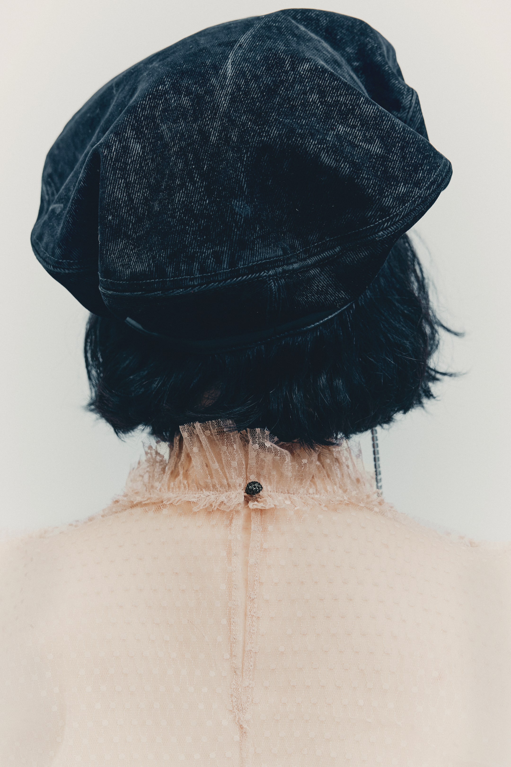 查看大圖: 刺繡網紗上衣 - 米色 - Ladies | H&M 4